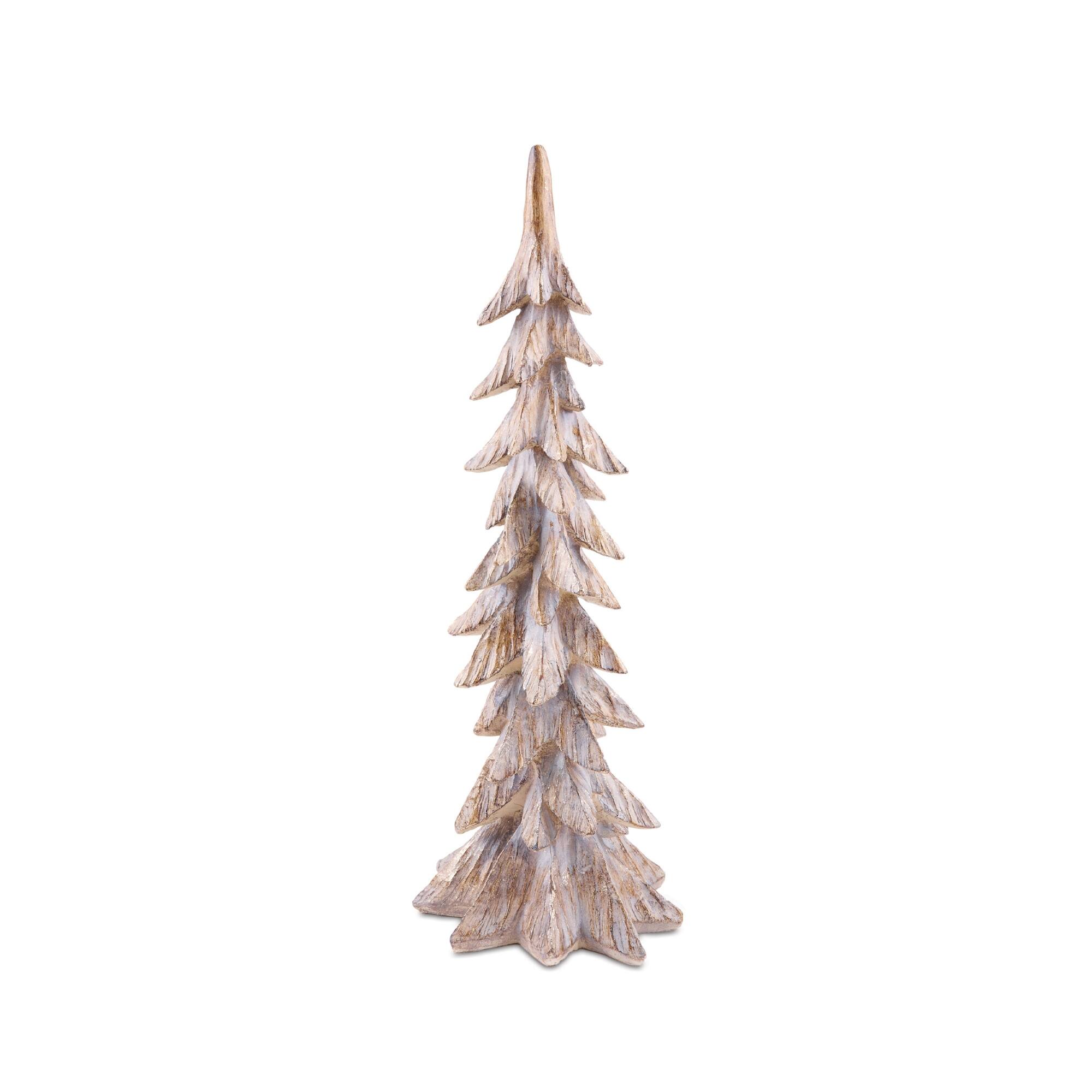 Melrose Carved Pine Tree Set