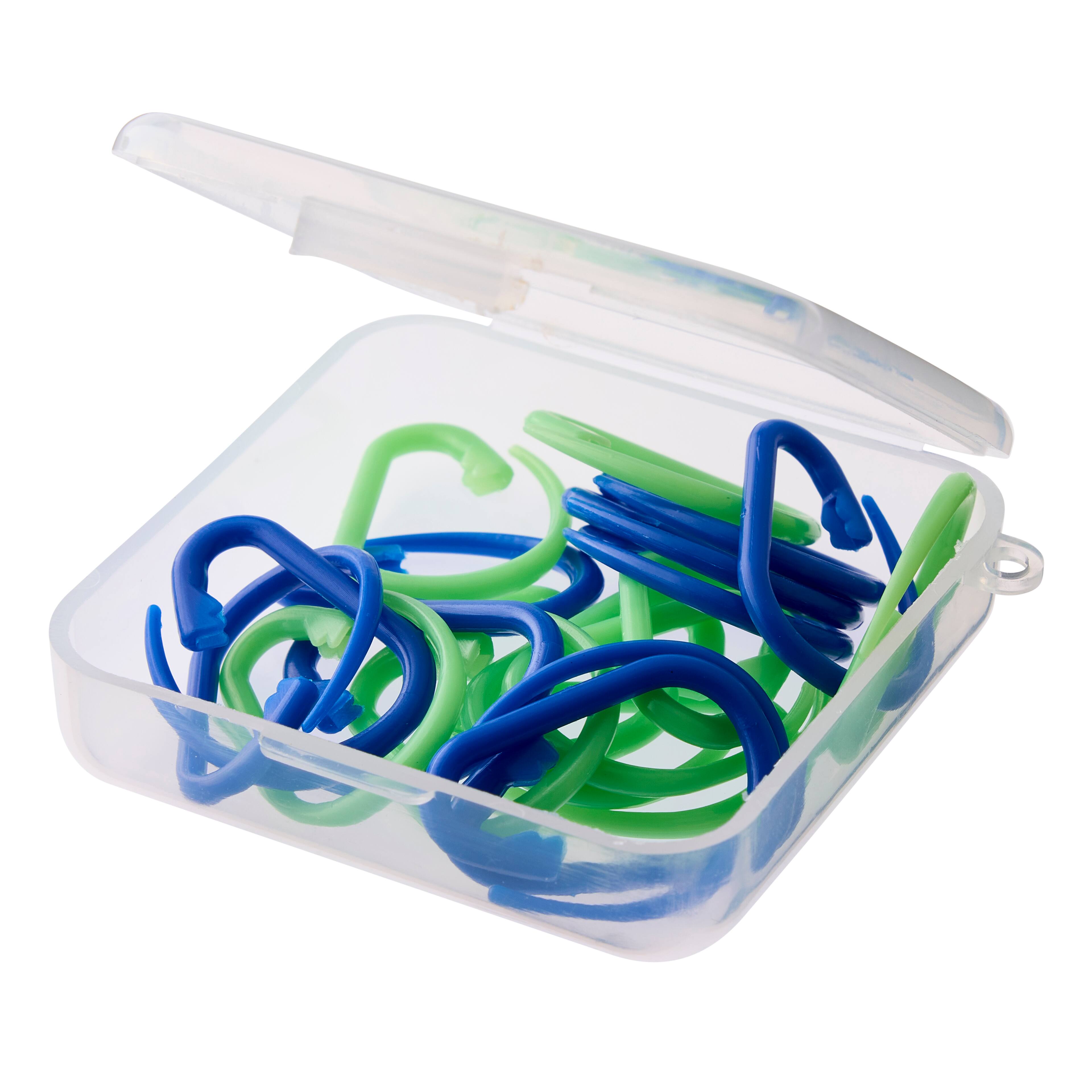 Loops & Threads® Carabiner Stitch Markers, 20ct.
