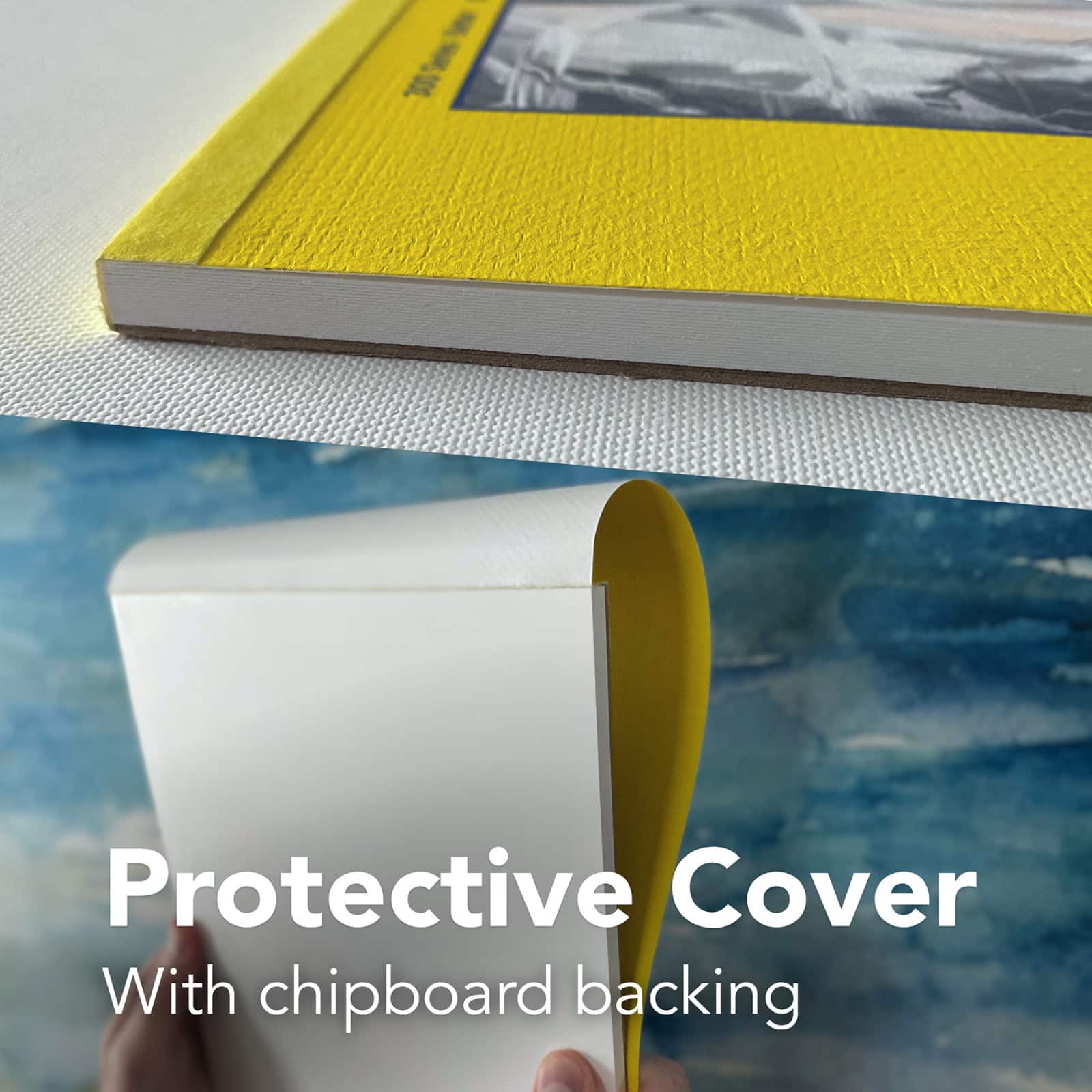 Strathmore Watercolor Paper Pad, 300 Series, Tape-Bound, 12 Sheets, 11" x 15"