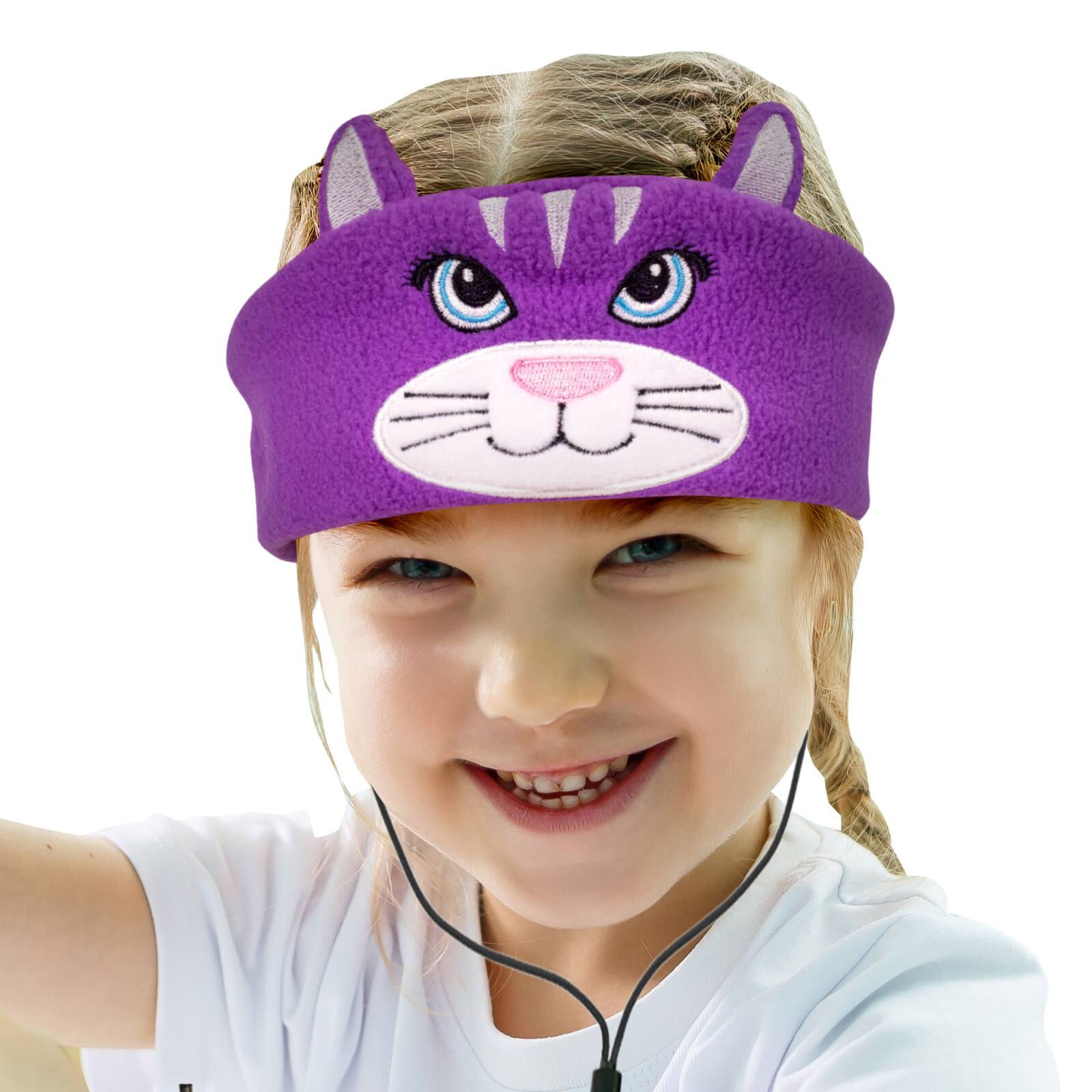 Contixo H1 Cat Adjustable Fleece Headband Headphones