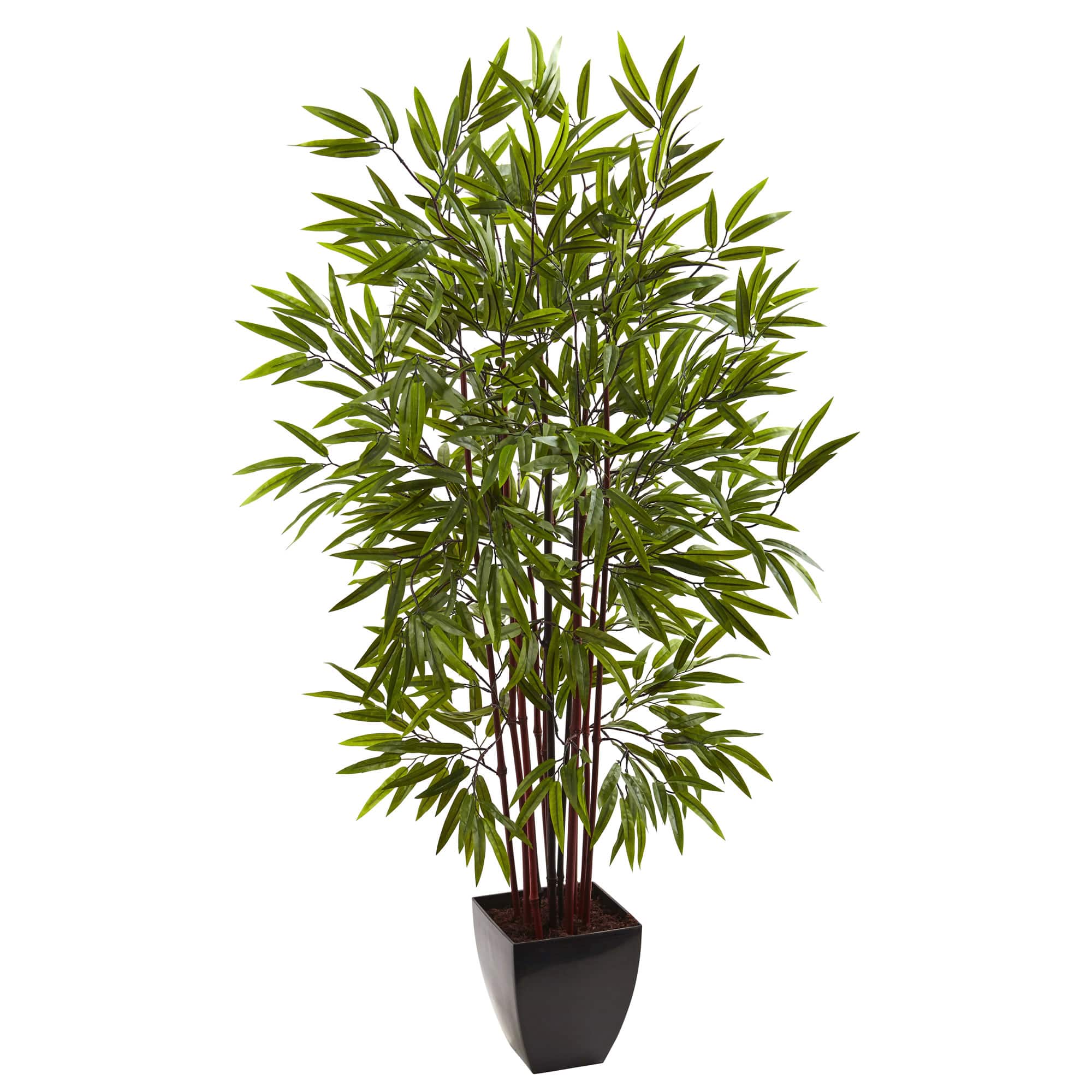 Michaels, 5ft. Potted Bamboo Silk Tree – Category: Trees & Floor Plants