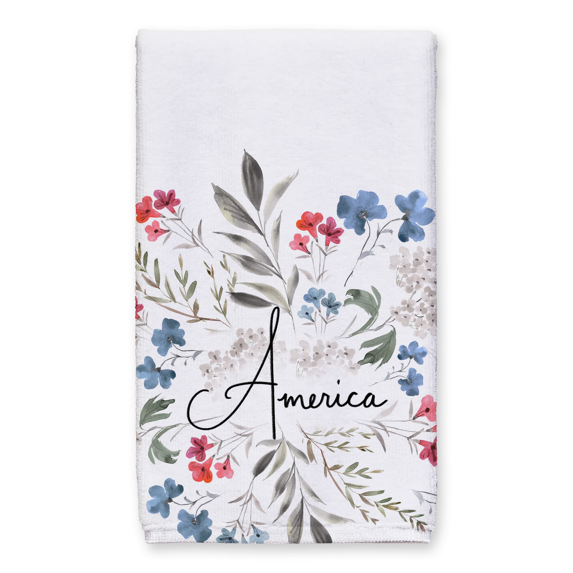Floral America Tea Towel Set