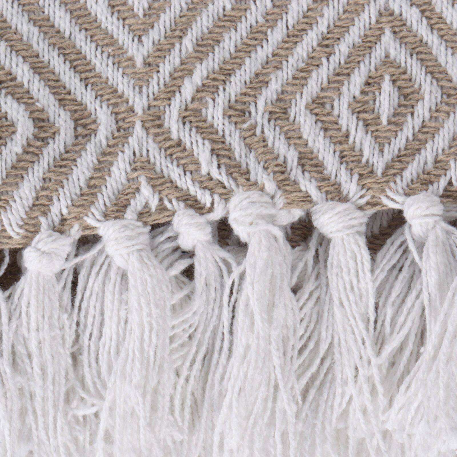 DII® Stone X-Diamond Geometric Throw