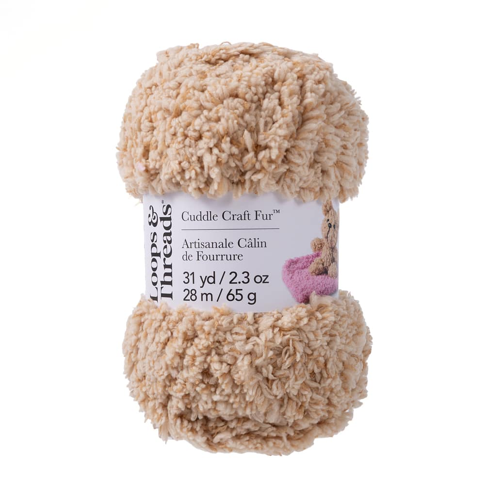 Cuddle Craft Fur™ Yarn by Loops & Threads®