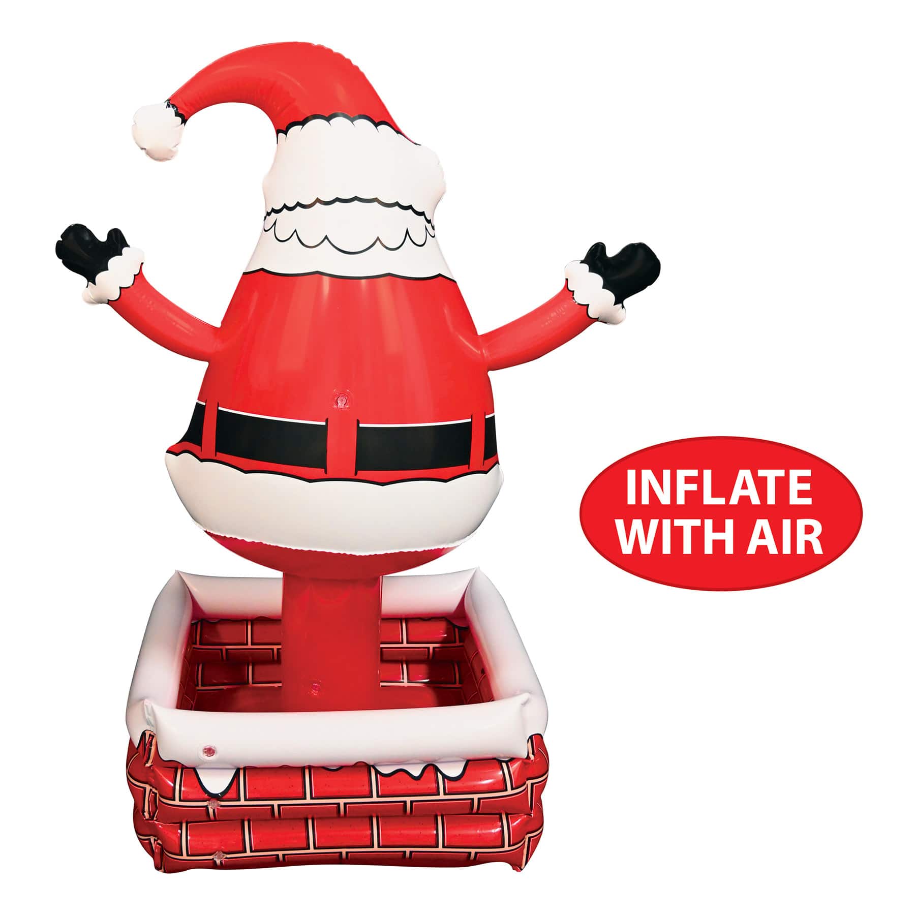 Beistle 4ft. Inflatable Santa Cooler