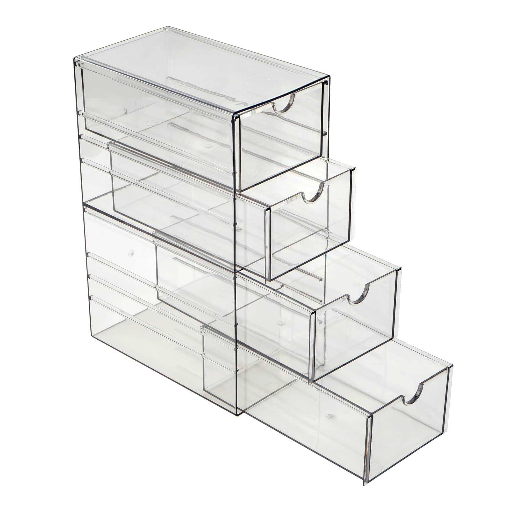 Clear 4-Piece Storage Drawers by Simply Tidy®