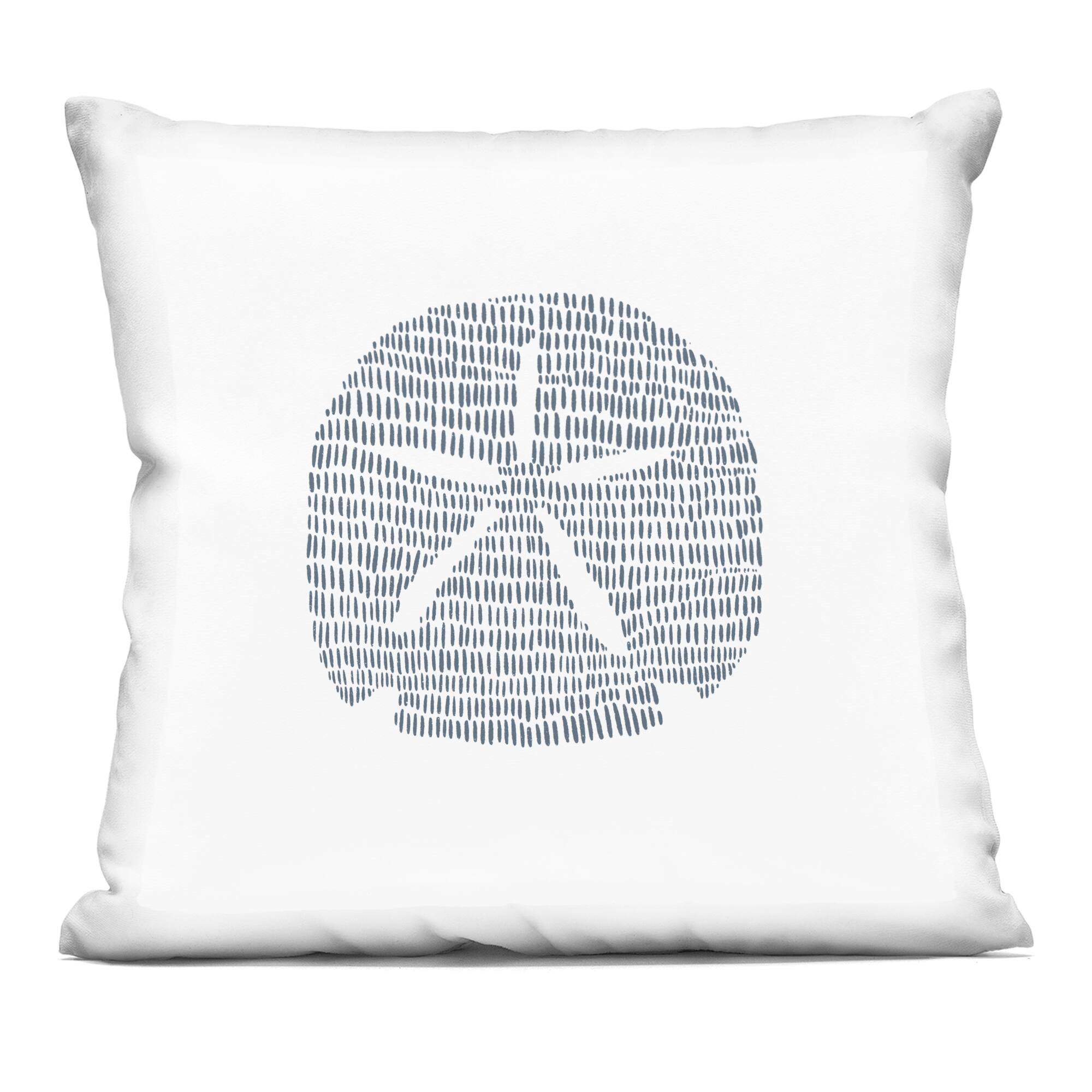 Stupell Industries 18" x 18" Printed Minimal Sand Dollar Decorative Indoor Pillow