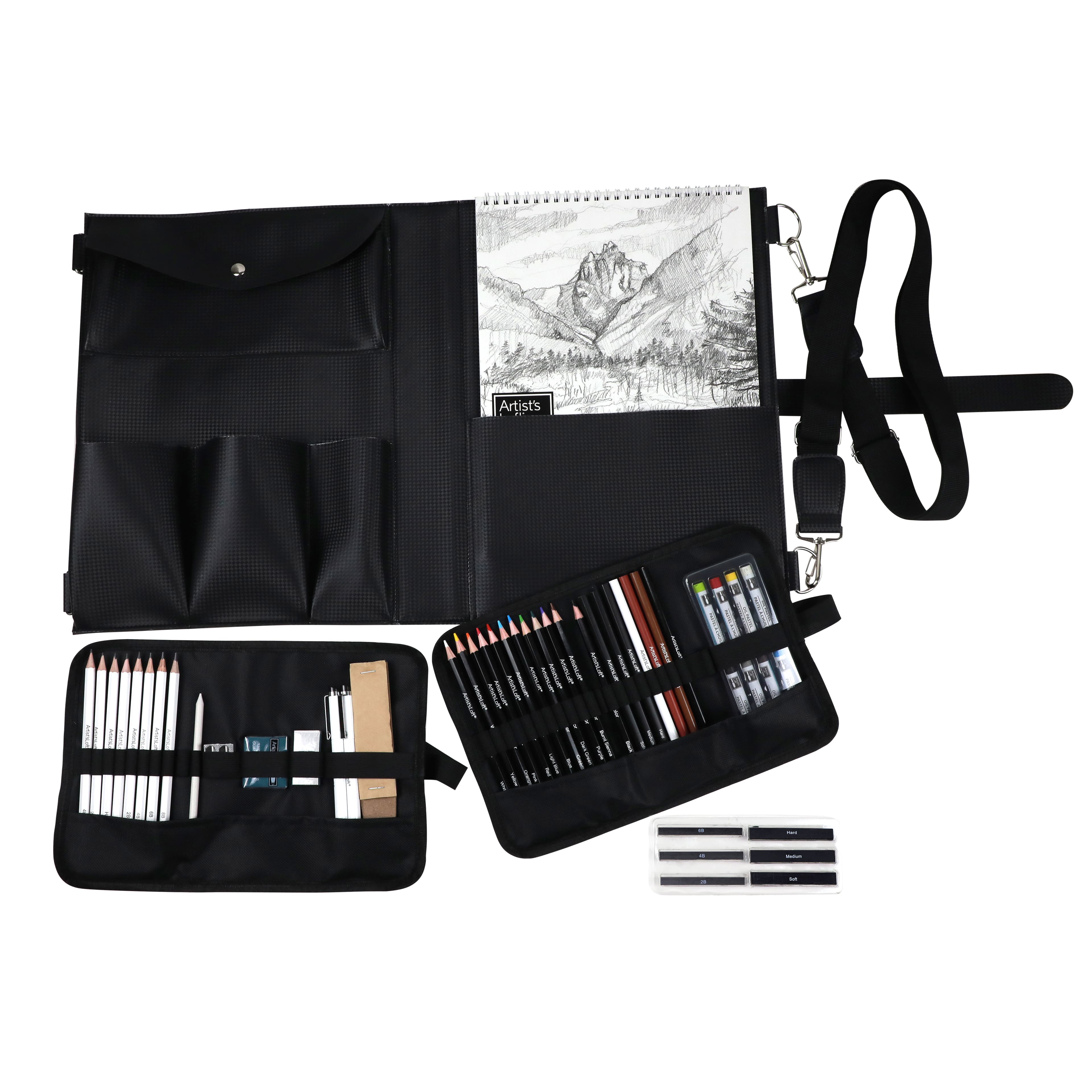 6 Pack: Everyday Drawing Set with Case by Artist's Loft™