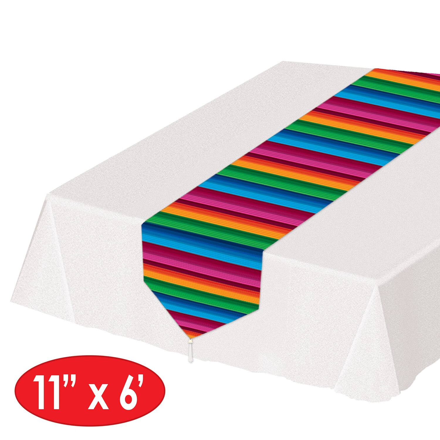 Beistle 6ft. Printed Paper Fiesta Table Runners, 2ct.