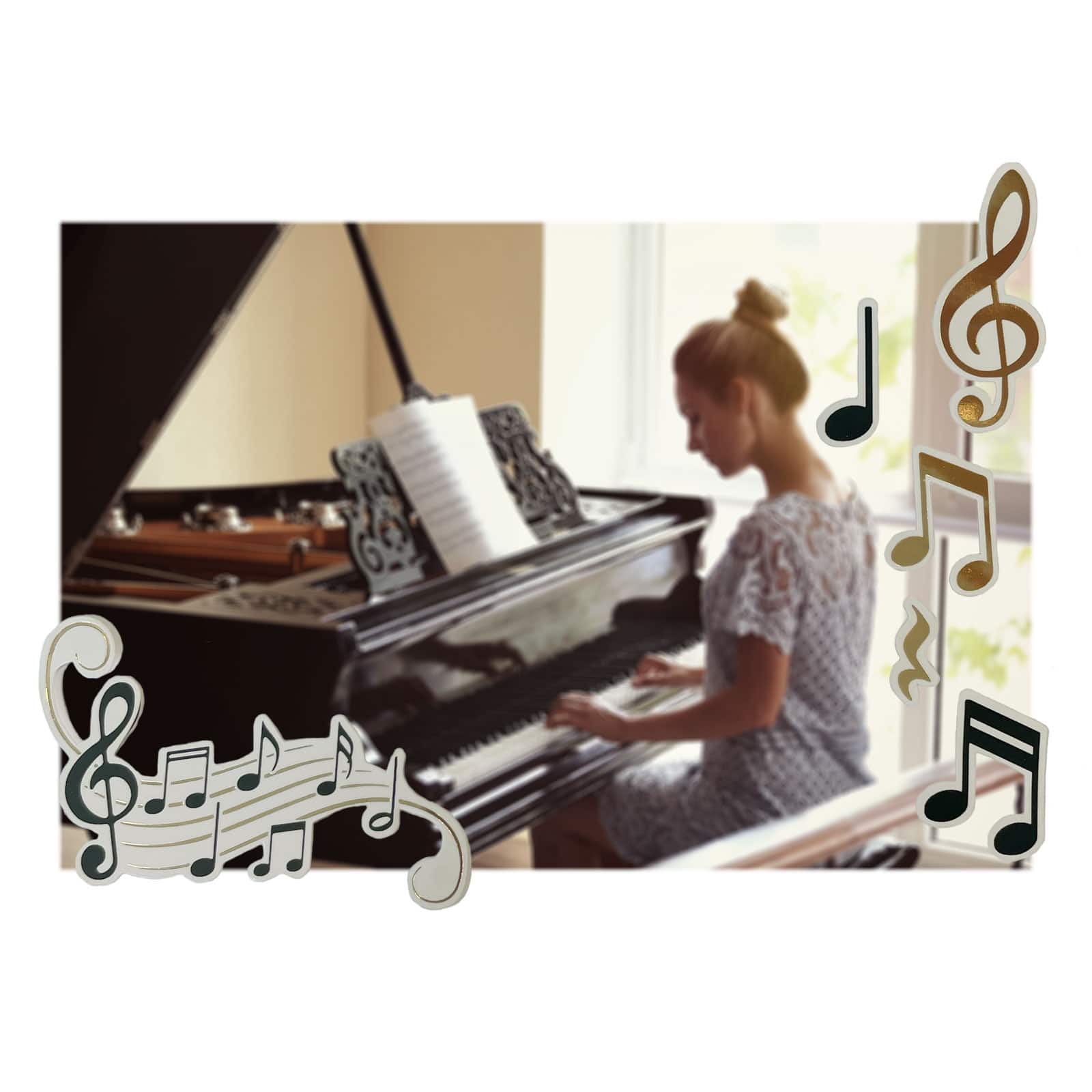 12 Pack: Music Dimensional Stickers by Recollections™