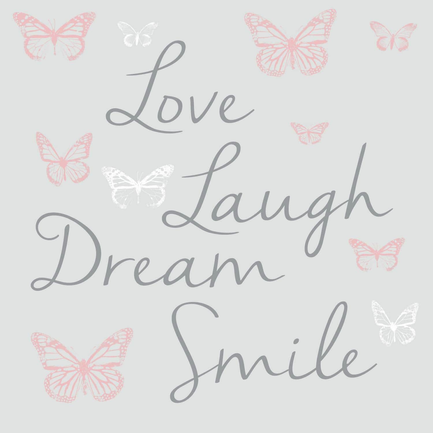 RoomMates Butterfly Dream Decals with 3D Cutout Butterflies