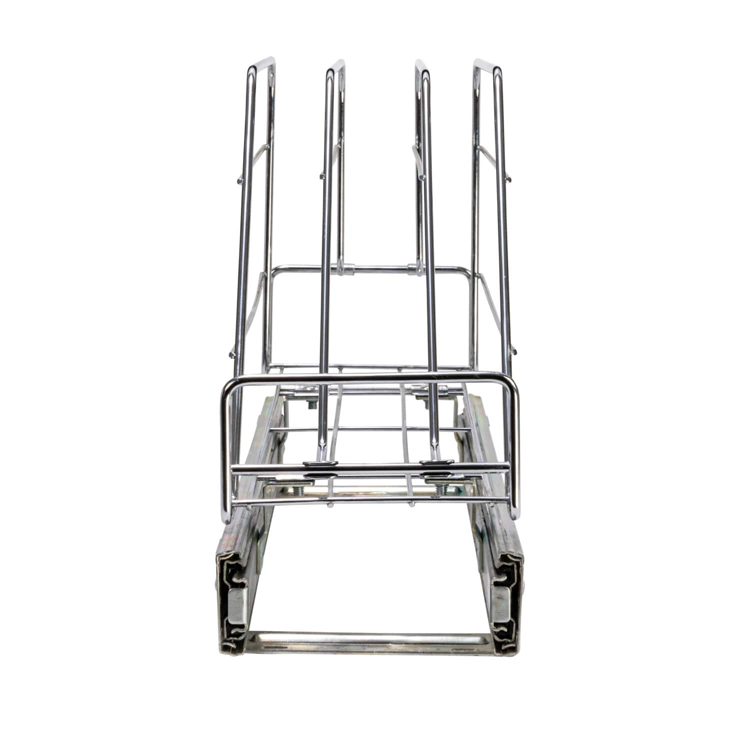 Household Essentials Glidez Chrome-Plated Steel Slide-Out Storage Organizer