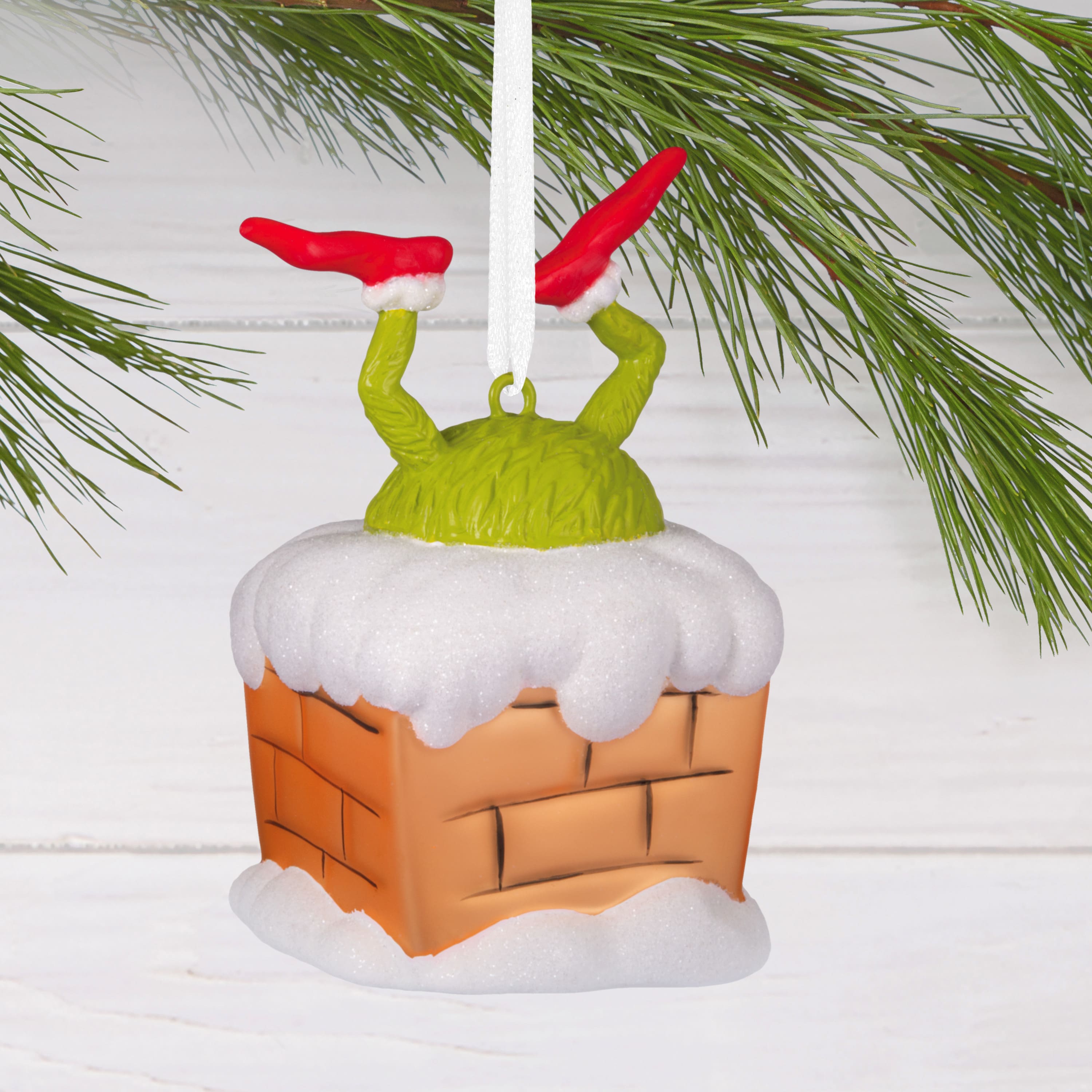 Hallmark The Grinch™ in Chimney Ornament