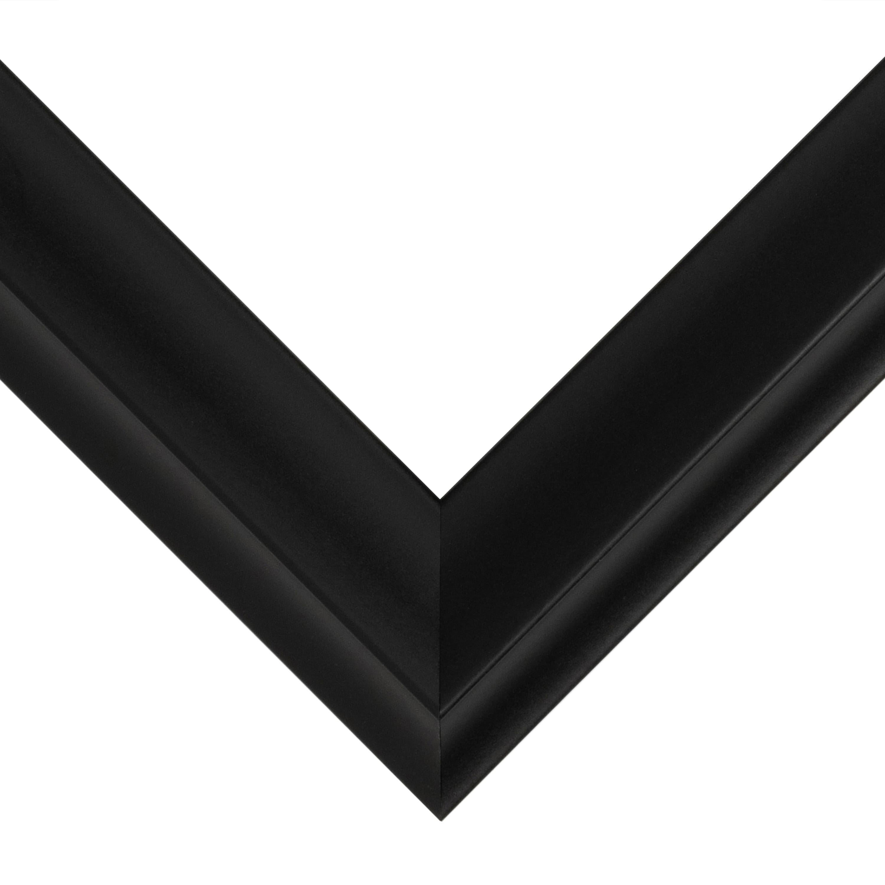 Frame USA Verona Narrow Black Single Image Picture Frame