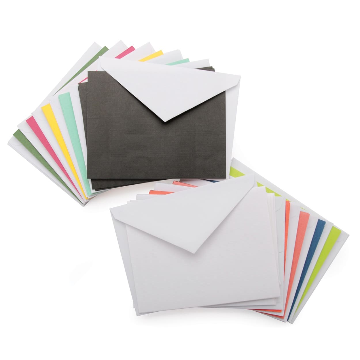 DCWV A2 Bright Solids Boxed Cards & Envelopes 40ct.