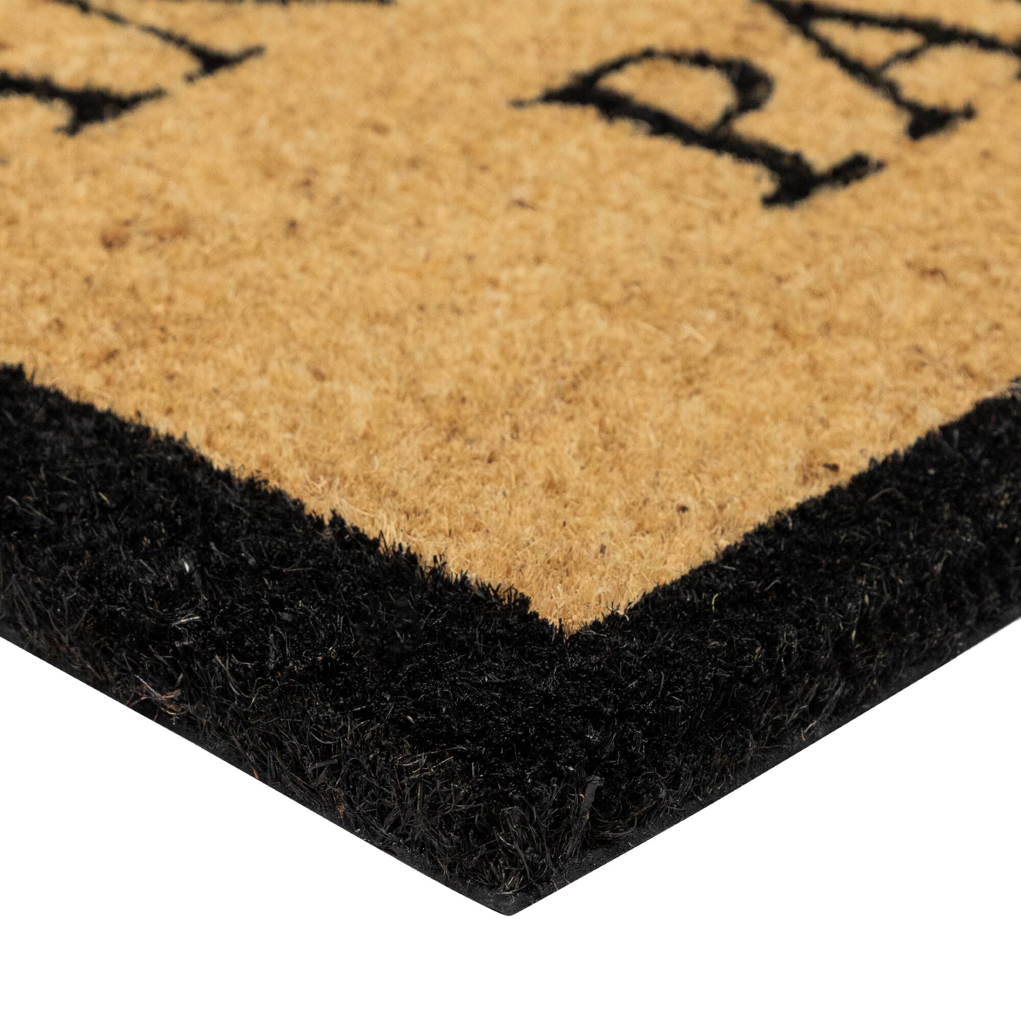 Rectangular "Hide The Packages" Doormat 30" x 18"