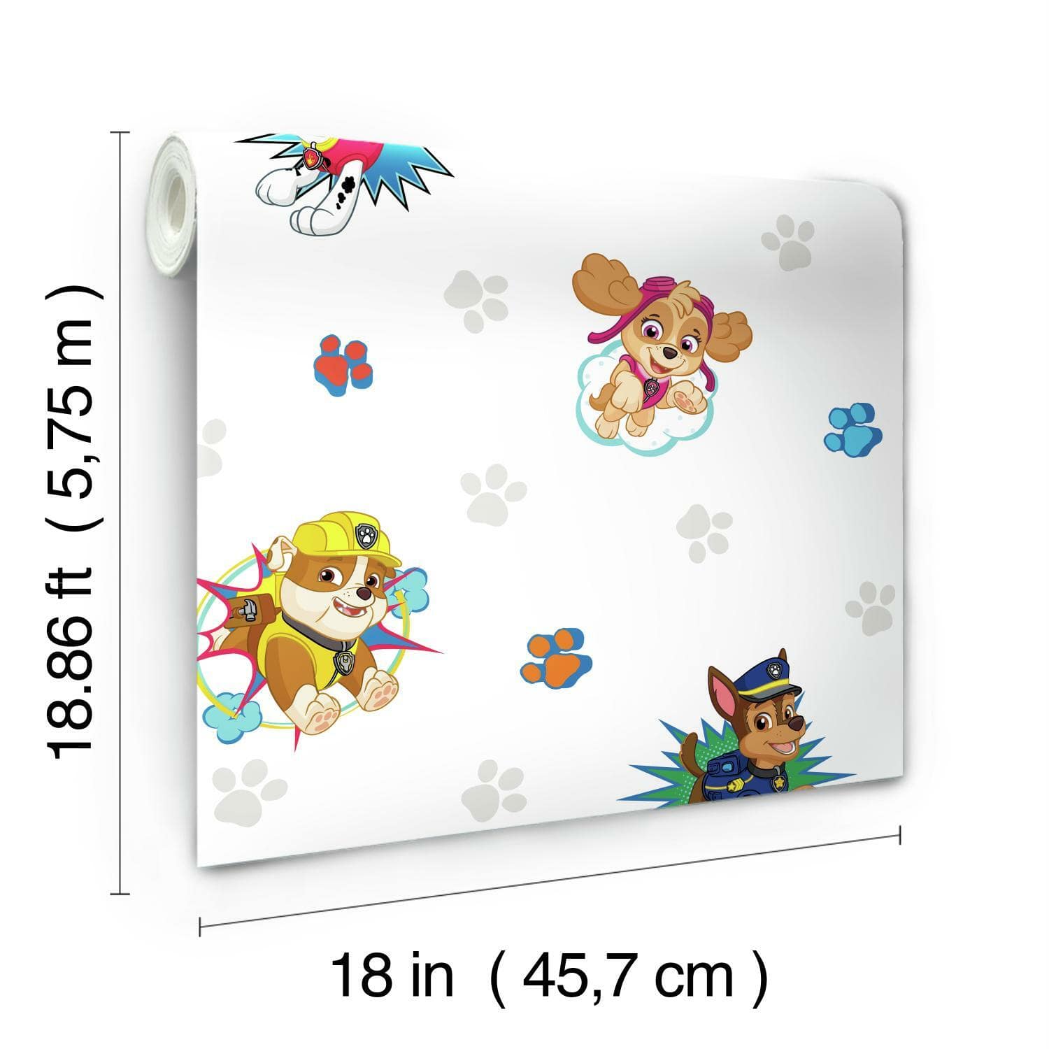 RoomMates Paw Patrol Peel & Stick Wallpaper
