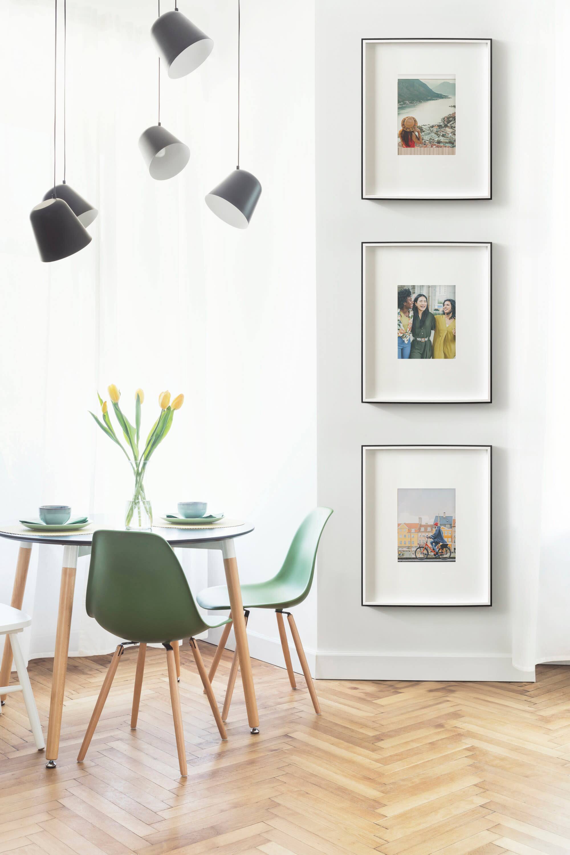 Kate and Laurel Gibson 16" x 20" Picture Photo Frames with 8" x 10" Mat, 3ct.