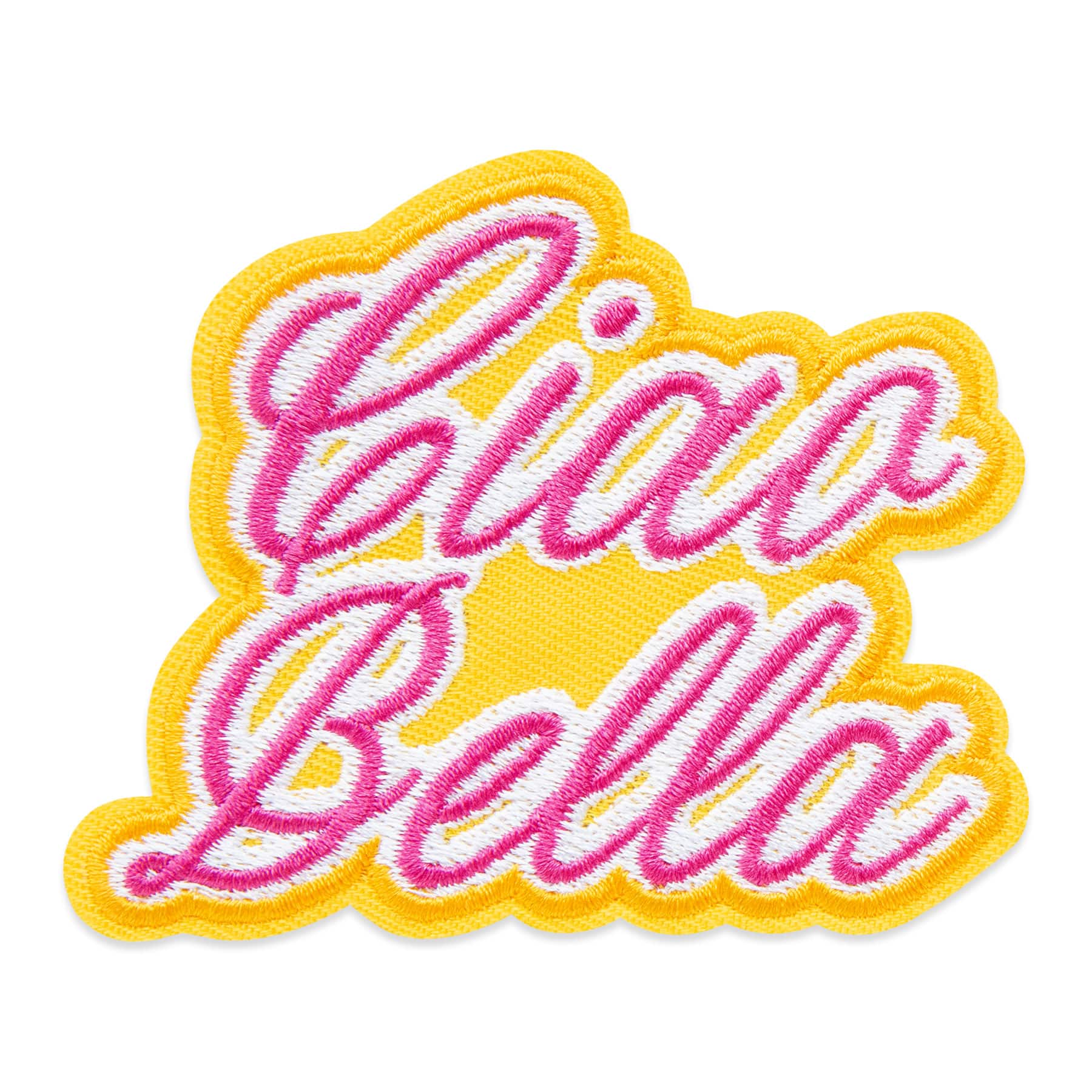 Ciao Bella Embroidered Iron-On & Adhesive Patch by Make Market®