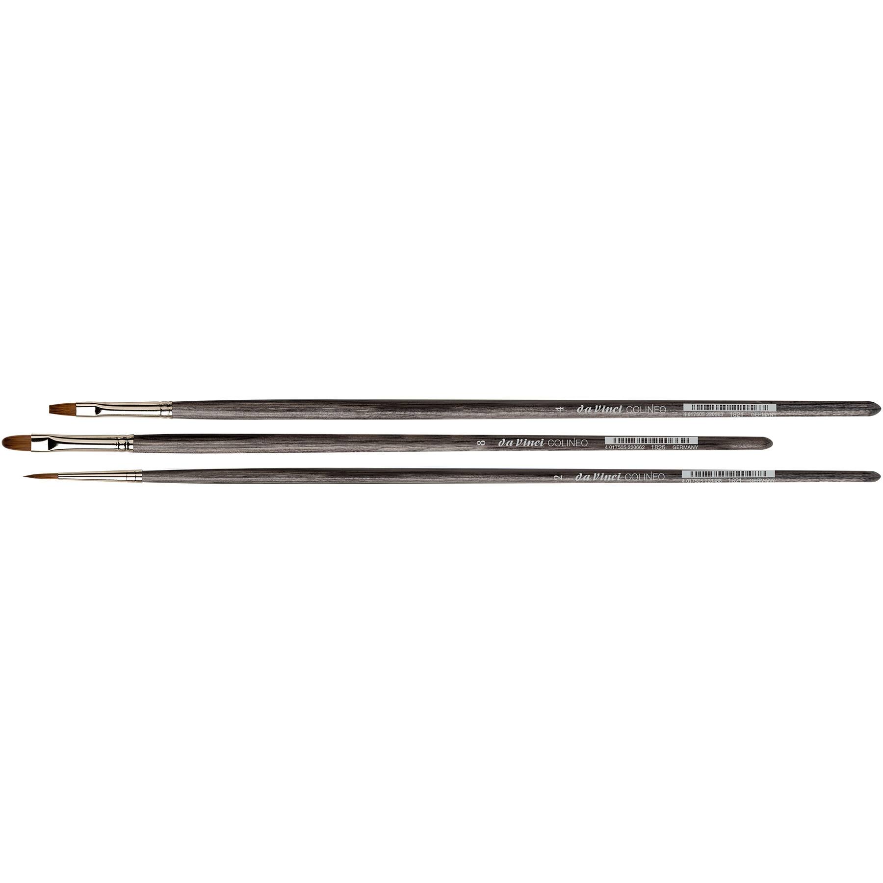da Vinci COLINEO Red Sable Oil & Acrylic Synthetic Brush Set