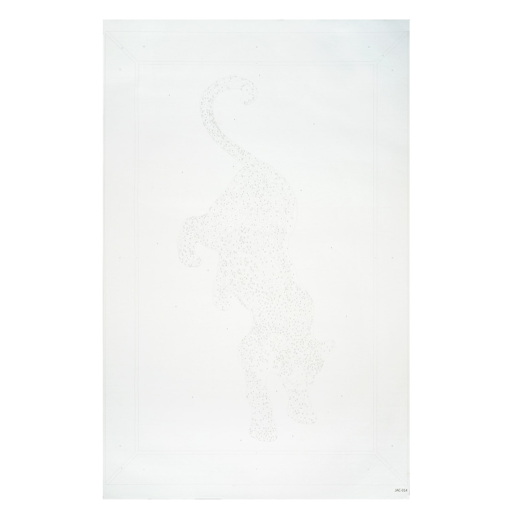 Jonathan Adler x Michaels 20" x 30" Leopard Paint-By-Number Kit