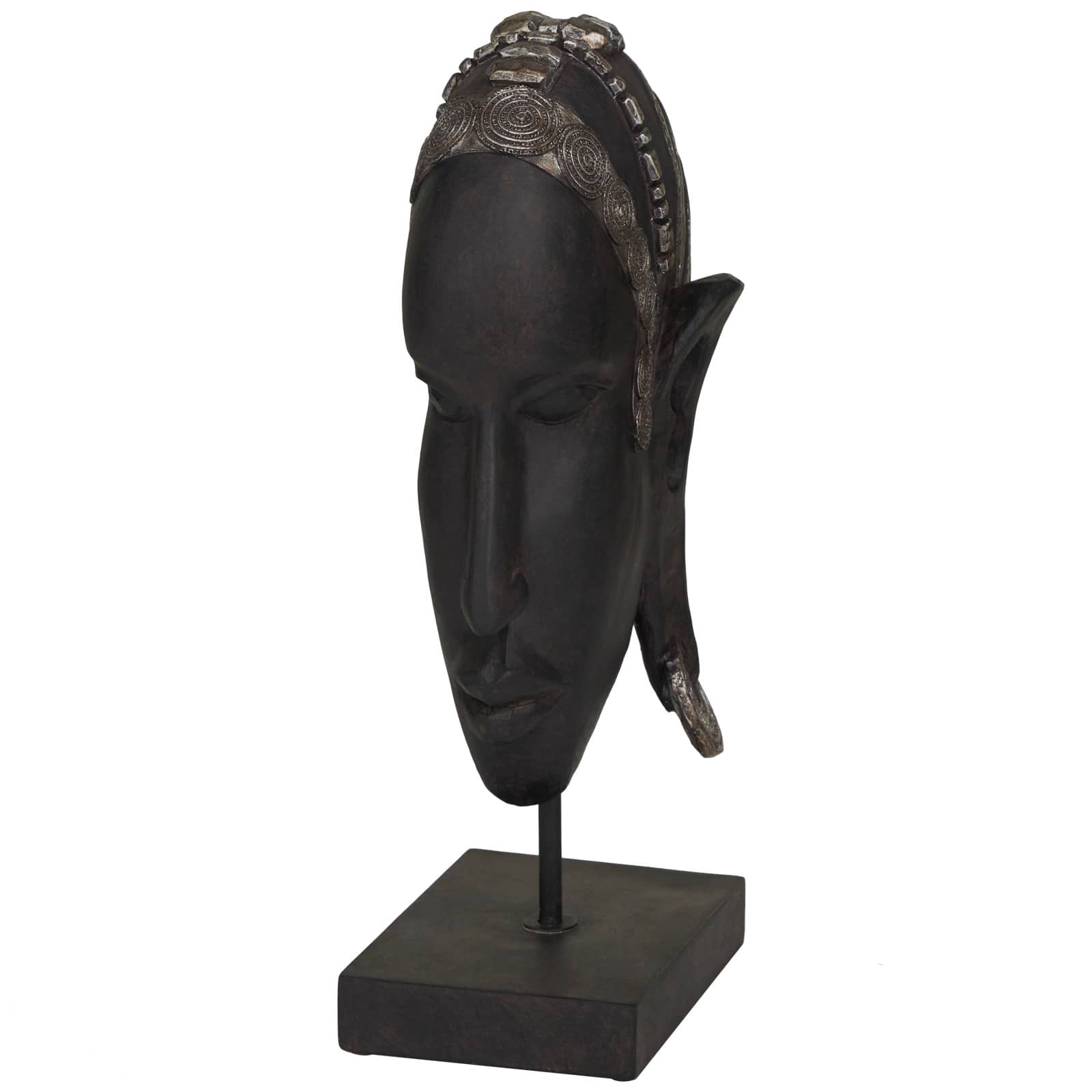 15.5" Woman Bust Sculpture