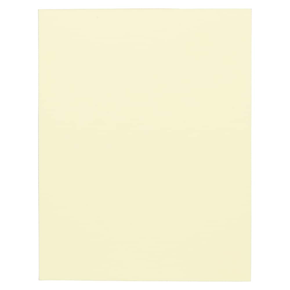 JAM Paper A2 Light Yellow Blank Foldover Cards