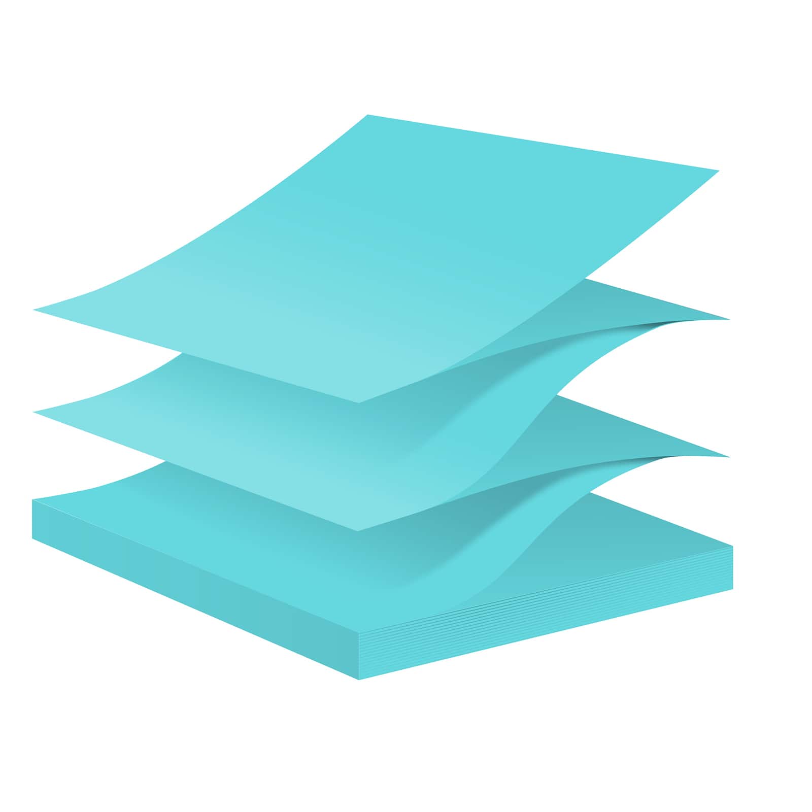 Post-it® 3" x 3" Neon Pop-up Note Pads, 2 Packs of 5