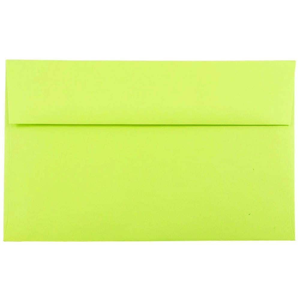 JAM Paper A10 Colored Invitation Envelopes, 50ct.