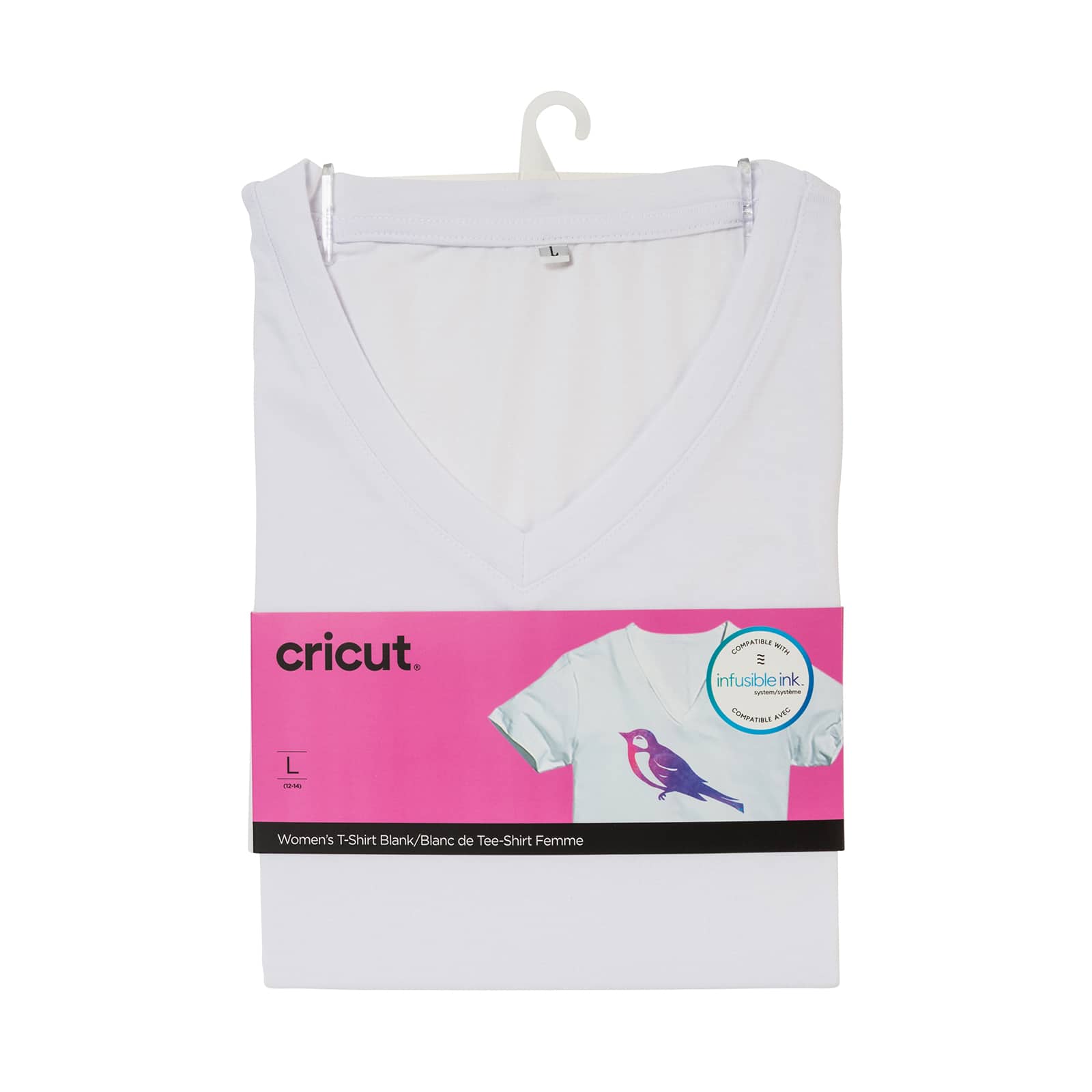6 Pack: Cricut® Women's Blank V-Neck T-Shirt