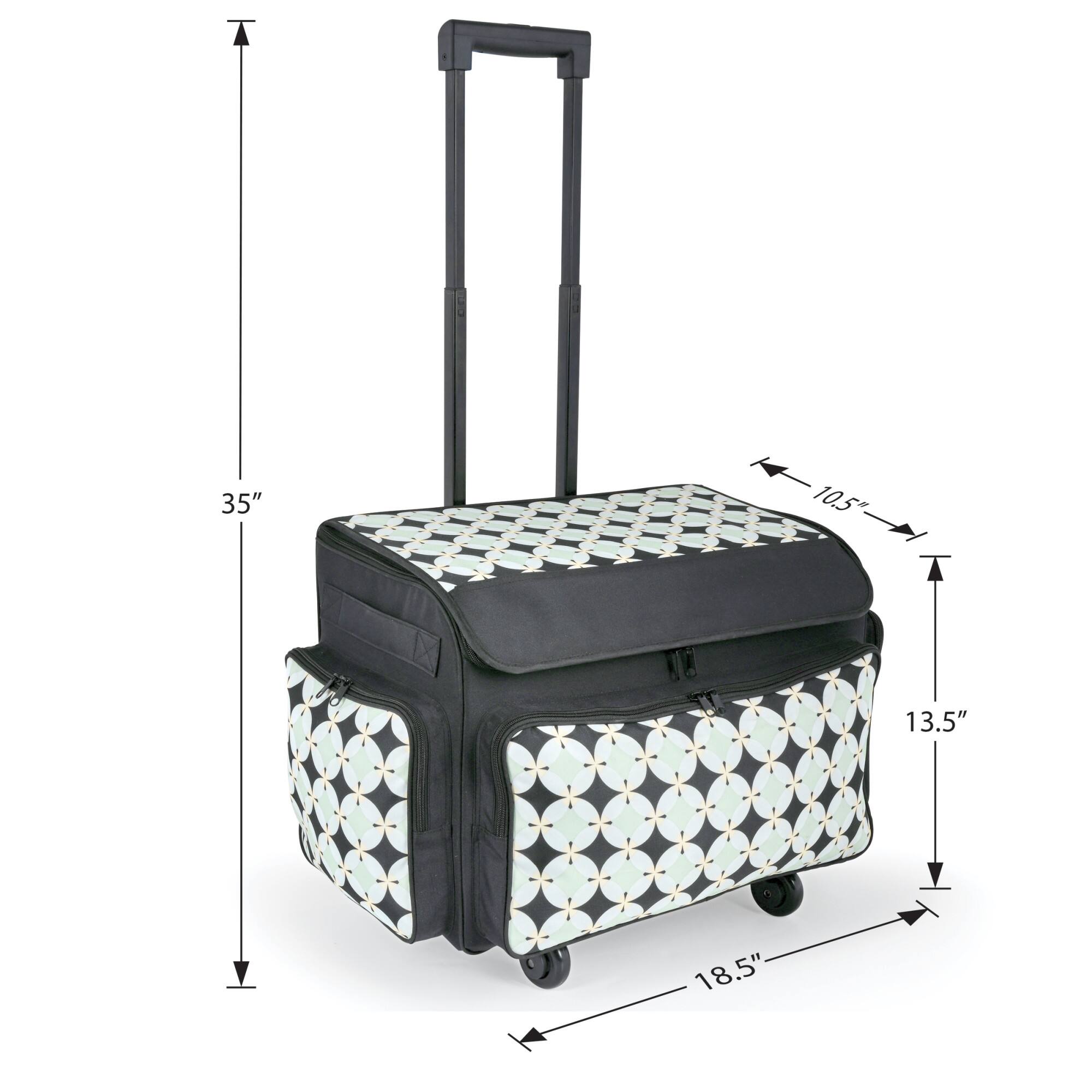 Dritz® 4-Wheel Rolling Sewing Machine Tote