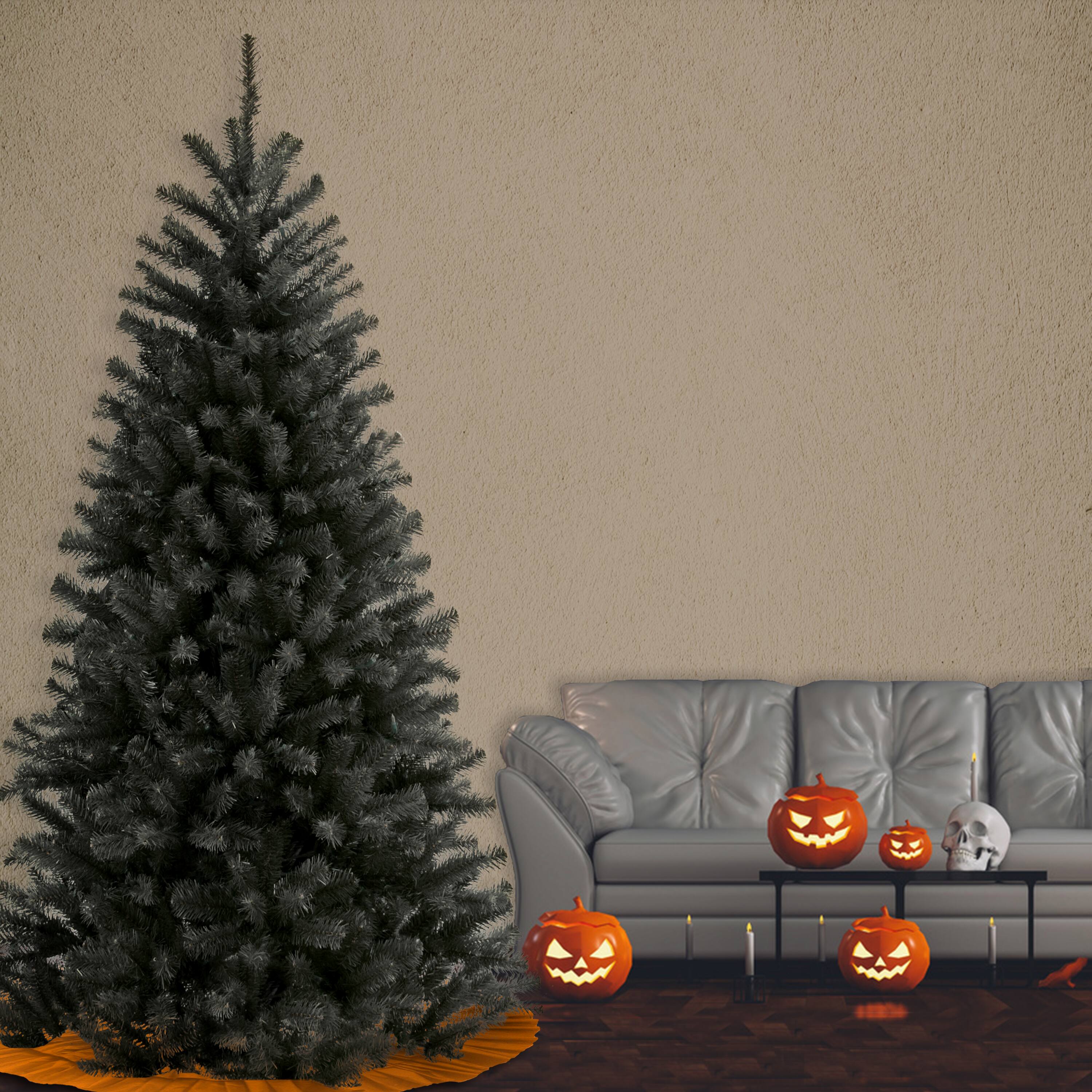 6.5 ft. Unlit North Valley® Black Spruce Artificial Christmas Tree