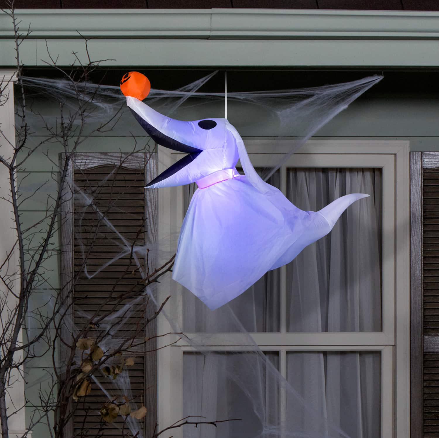 4.5ft. Hanging Airblown® Inflatable Halloween Zero with Blinking Lights