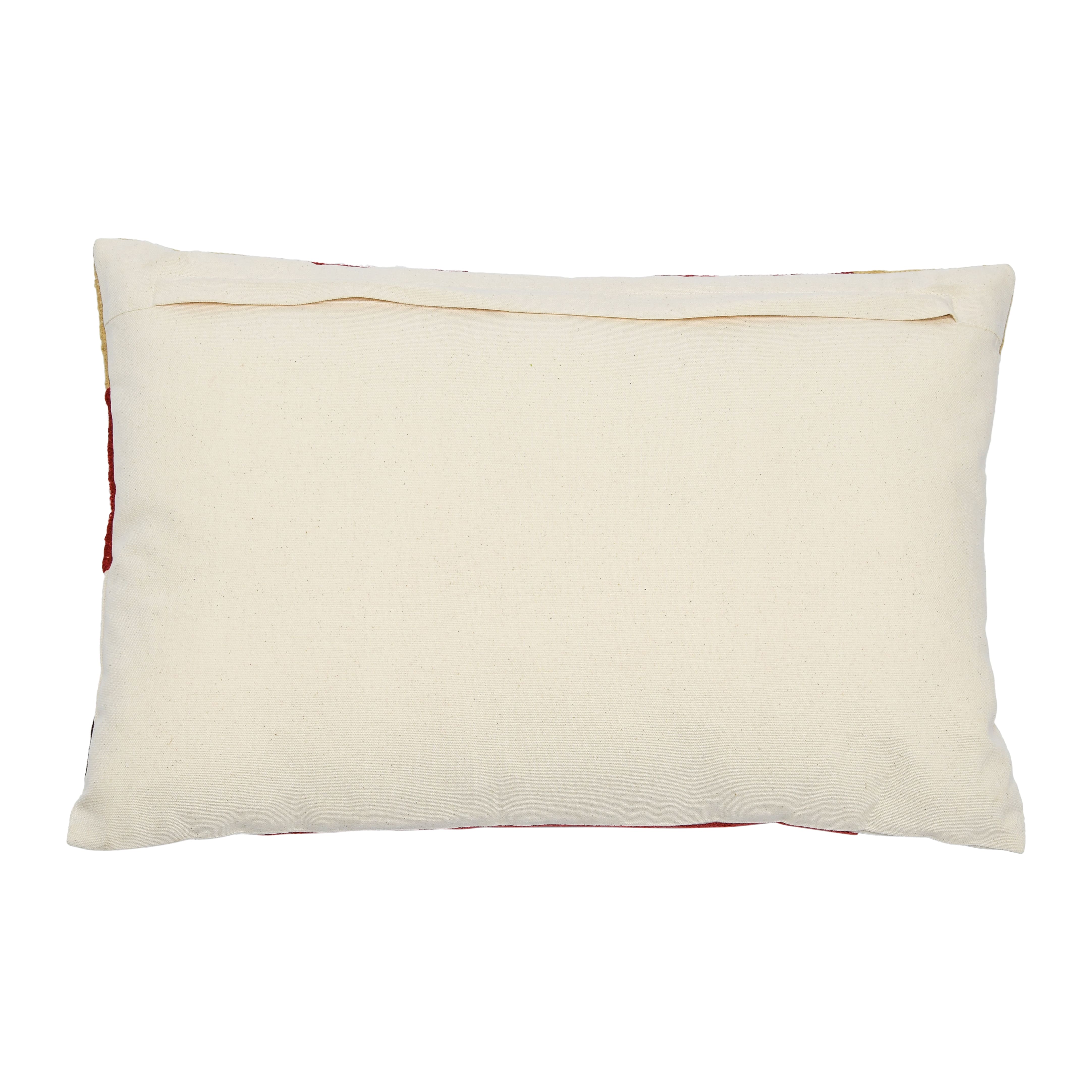 Hello Honey® Multicolor Suzani Embroidery Cotton Lumbar Pillow
