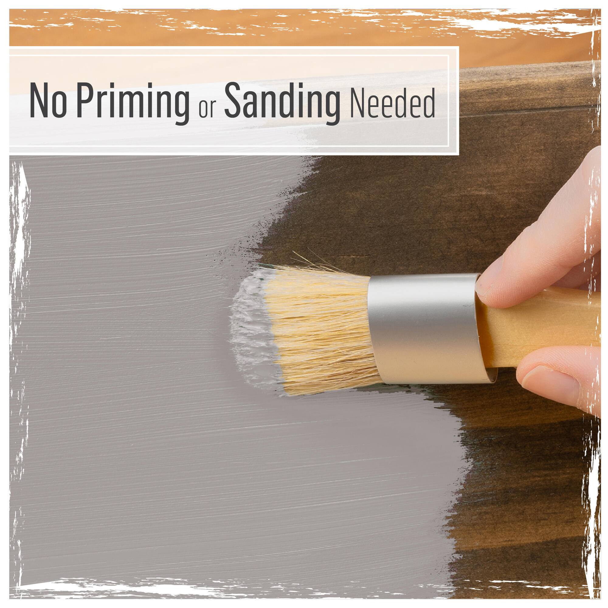 FolkArt® Home Decor™ Chalk Grey & Black with Brushes Kit