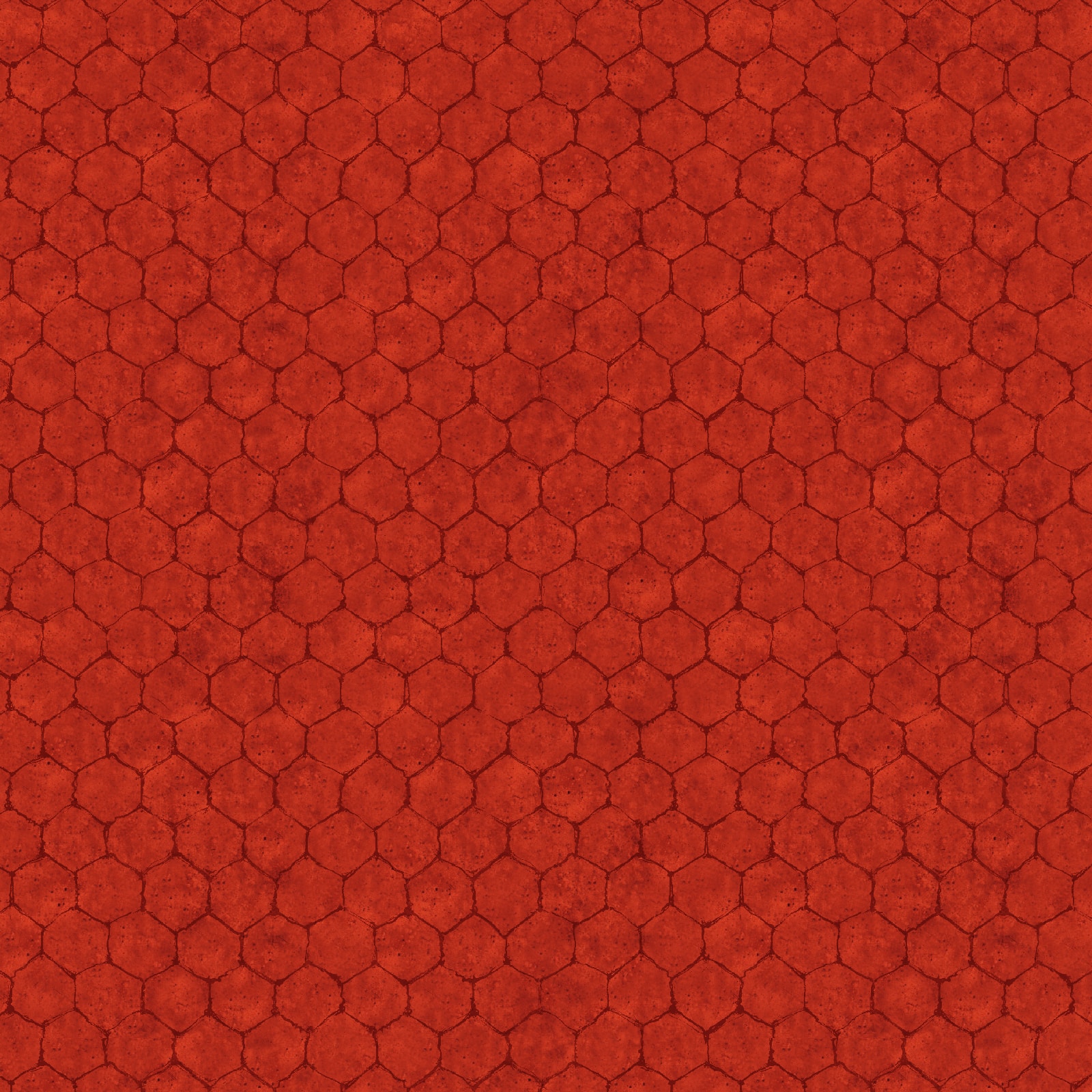 Springs Creative Crown Roost Red Chicken Wire Cotton Fabric