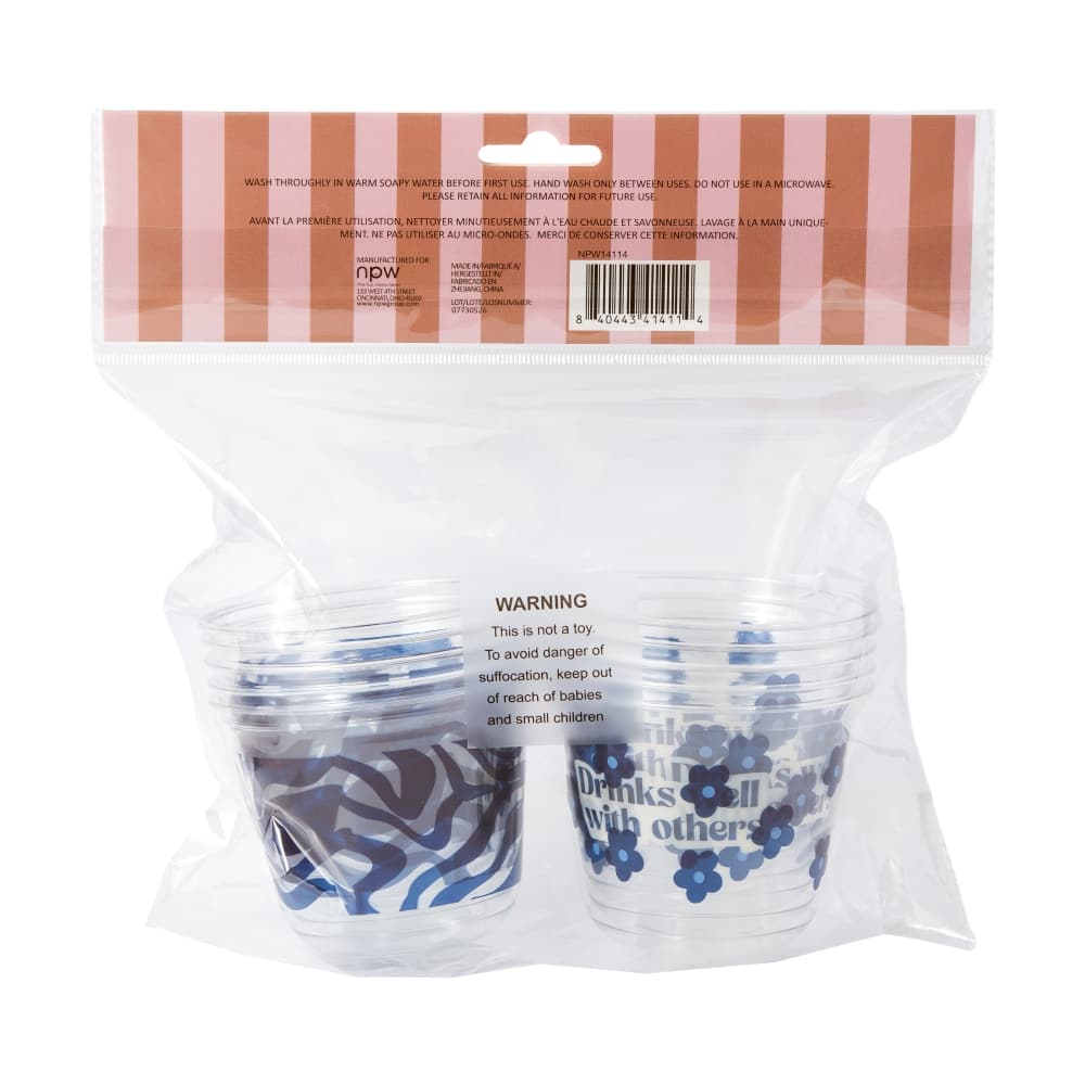 Drinks Well with Others Plastic Cups 10-Pack