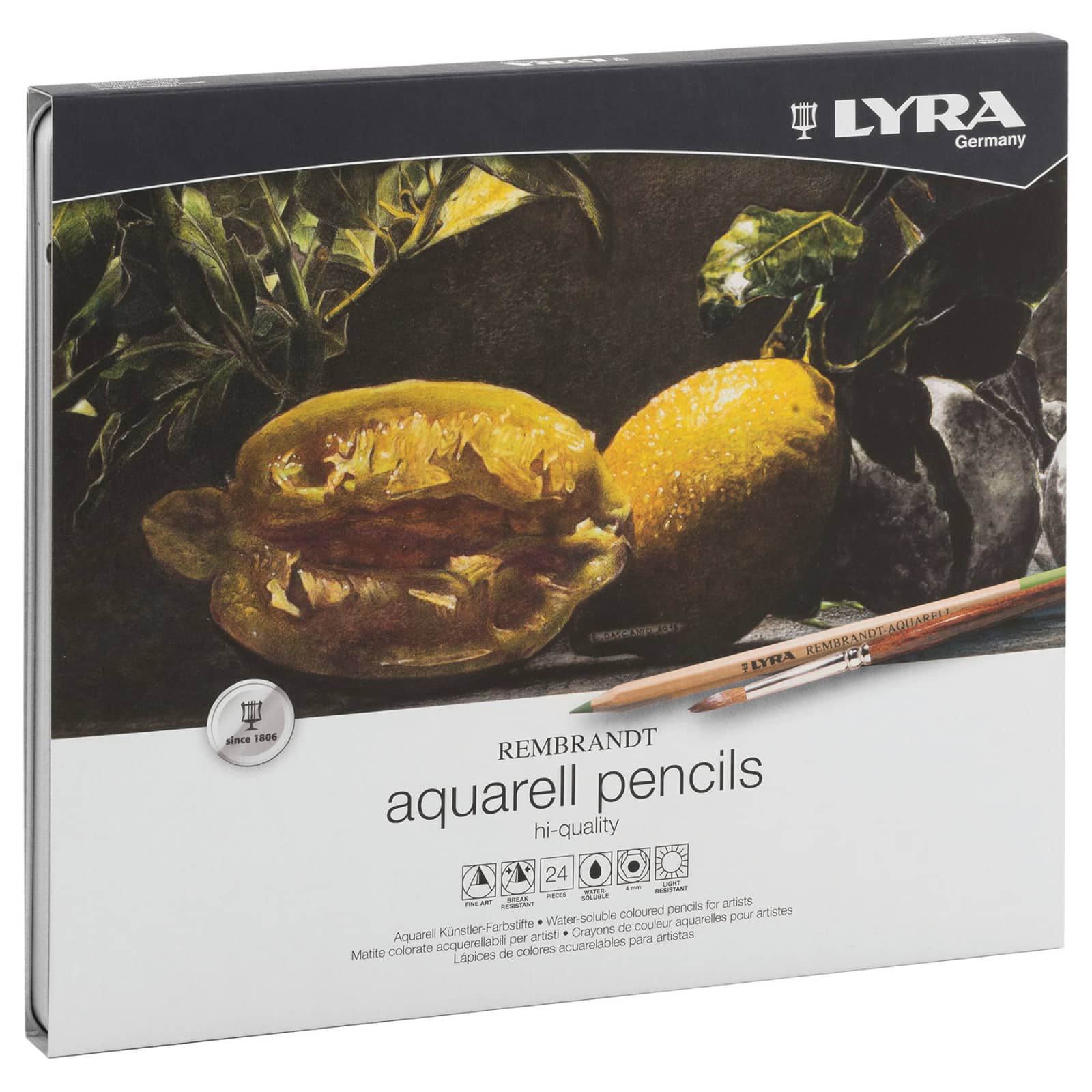 Lyra Aquarell 24 Piece Colored Pencil Set