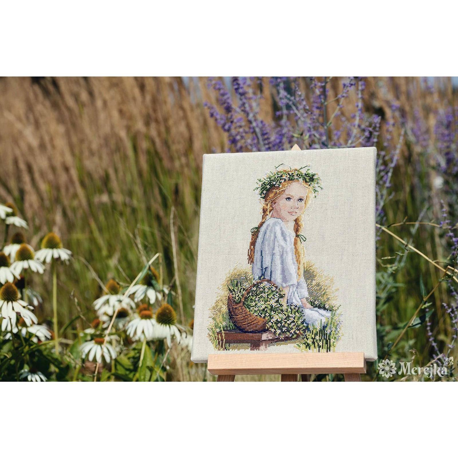 Merejka® Daisies Counted Cross Stitch Kit