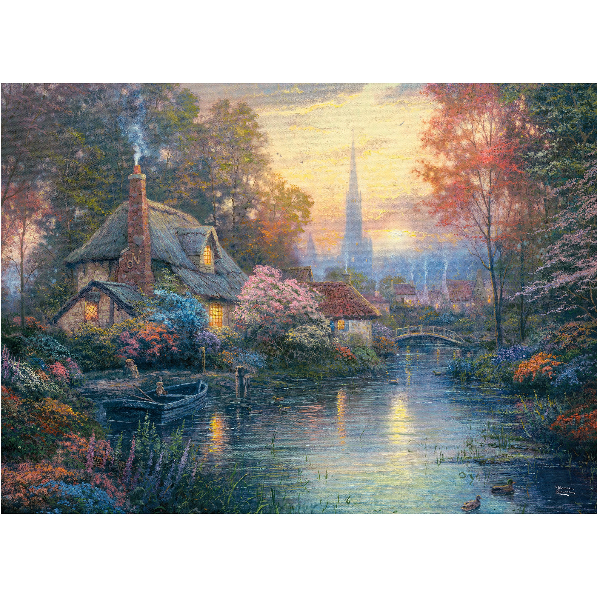 Assorted Thomas Kinkade 1,000-Piece Jigsaw Puzzle