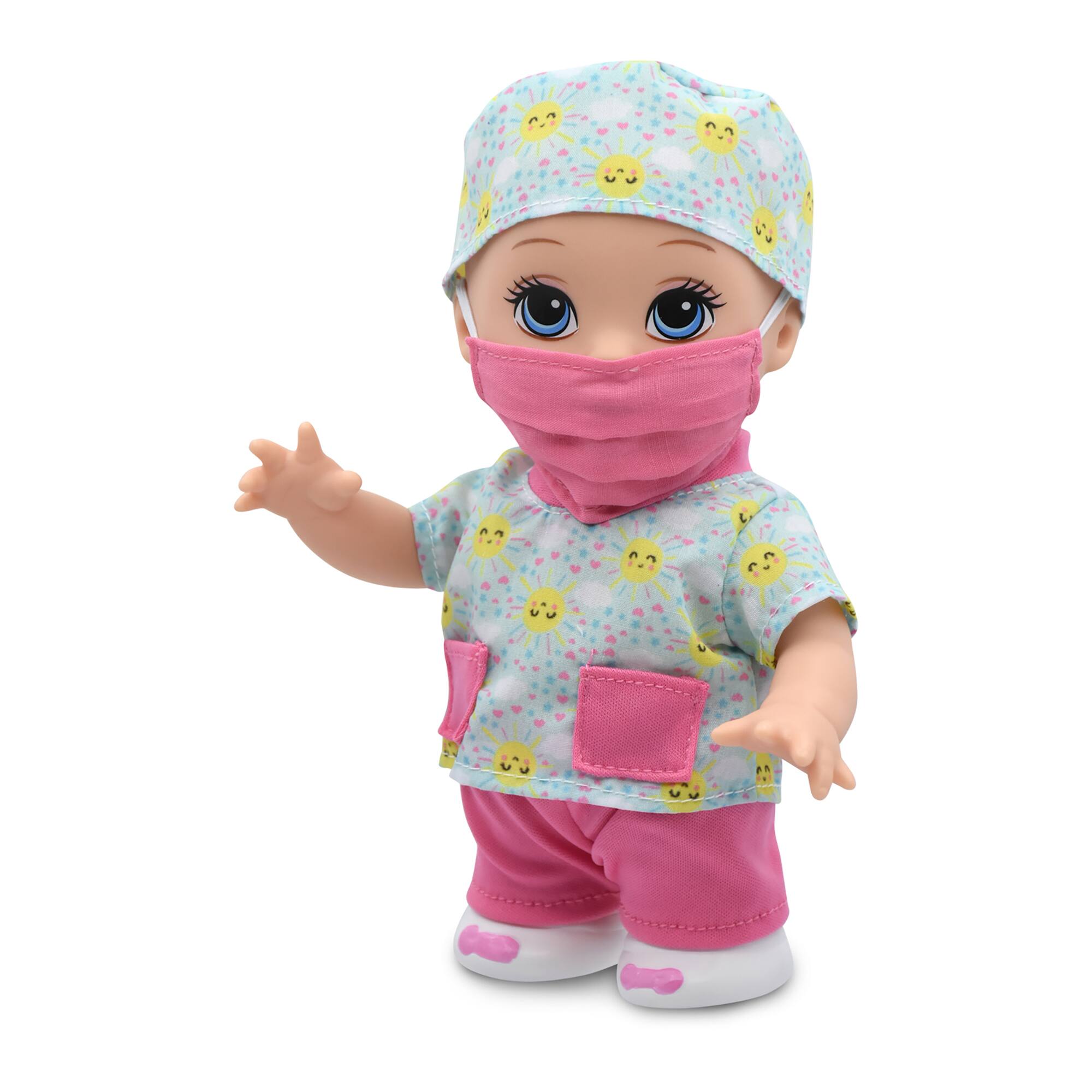 Little Darlings 8" Teal Playtime Doll Friend Hero