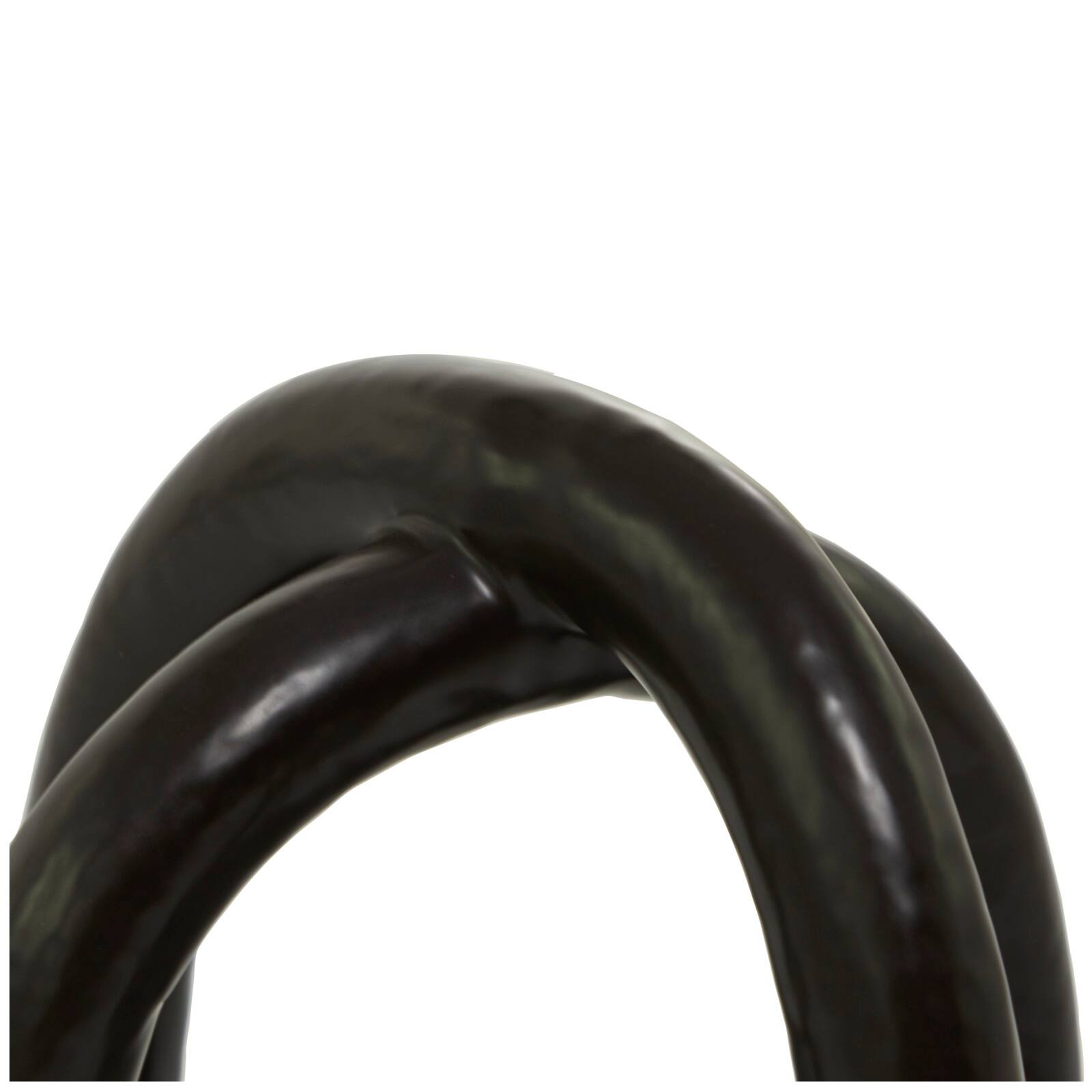 CosmoLiving by Cosmopolitan 8" Porcelain Arched Abstract Sculpture
