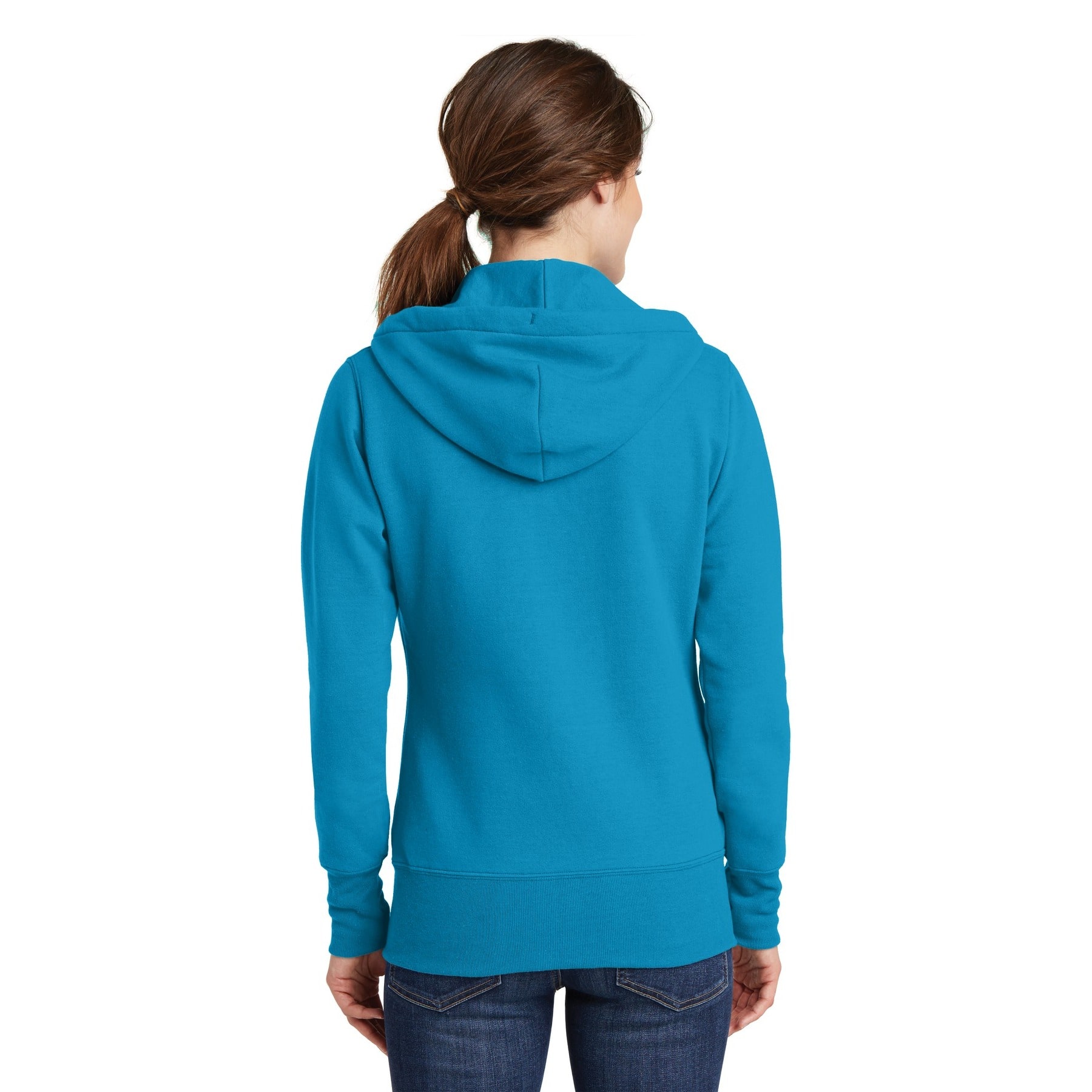 Port & Company® Ladies Core Fleece Full-Zip Hooded Sweatshirt