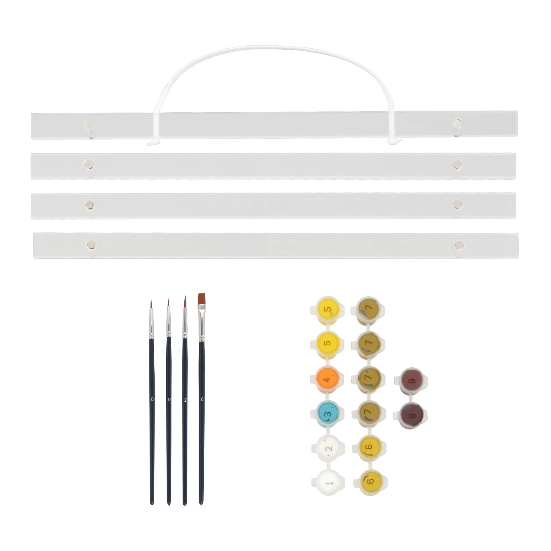 Jonathan Adler x Michaels 16" x 20" Madrid Flames Paint-By-Number Kit