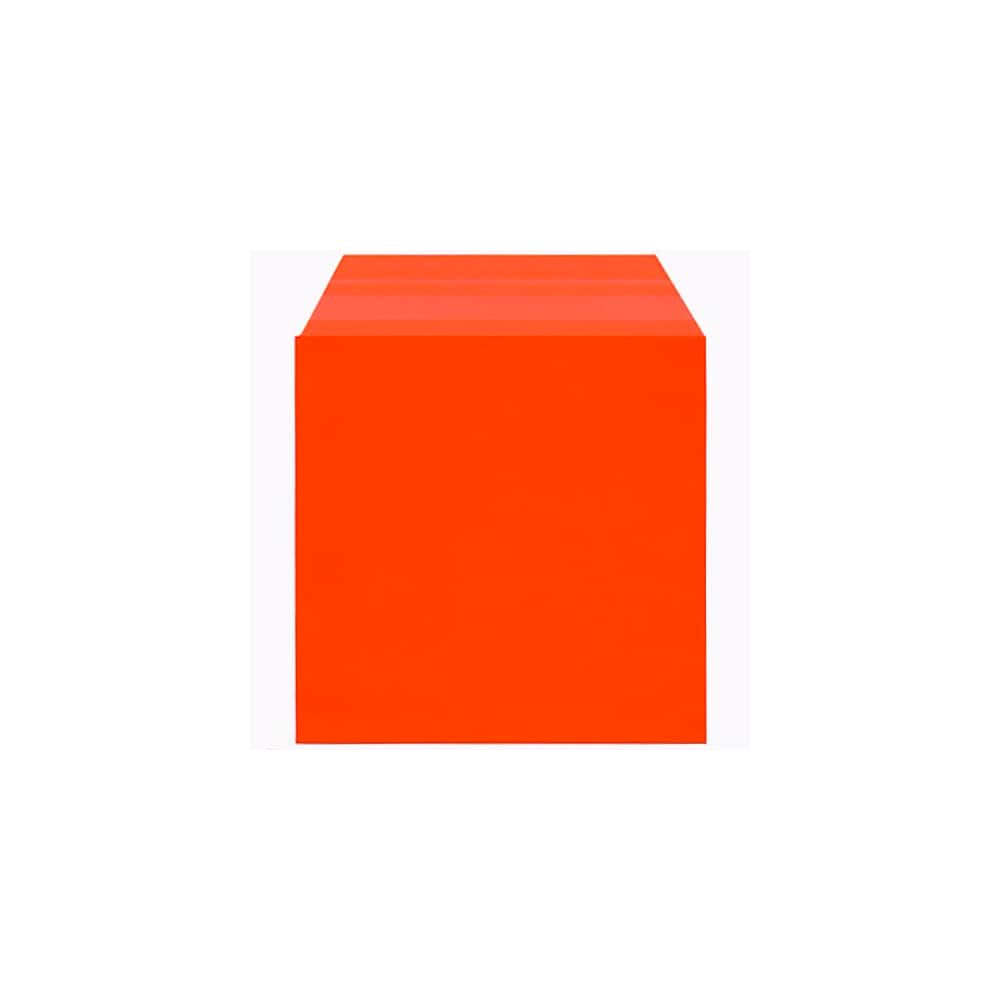 JAM Paper 6.0625" x 6.1875" Orange Cello Sleeve Envelopes, 100ct.