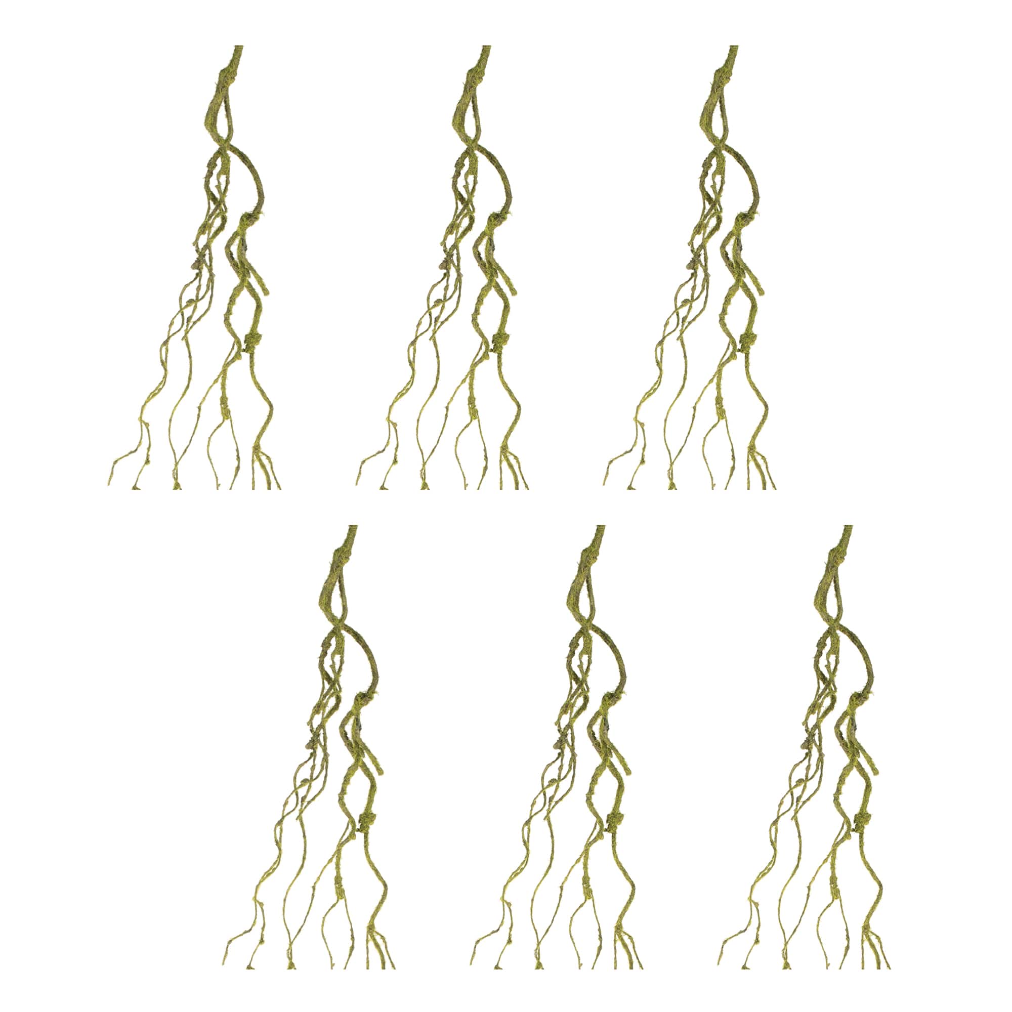 45" Mossy Twig Vines, 6ct.