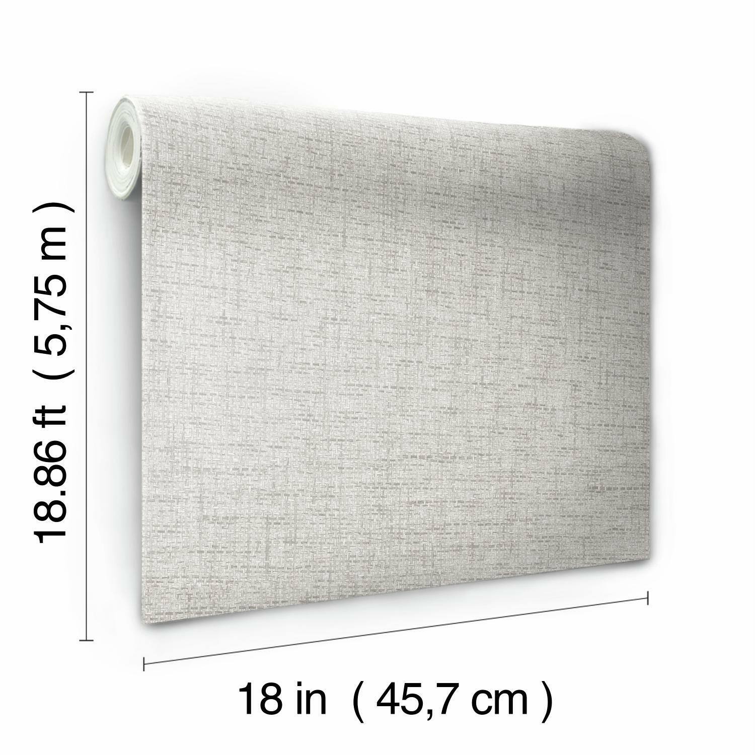 RoomMates Faux Grasscloth Weave Peel & Stick Wallpaper