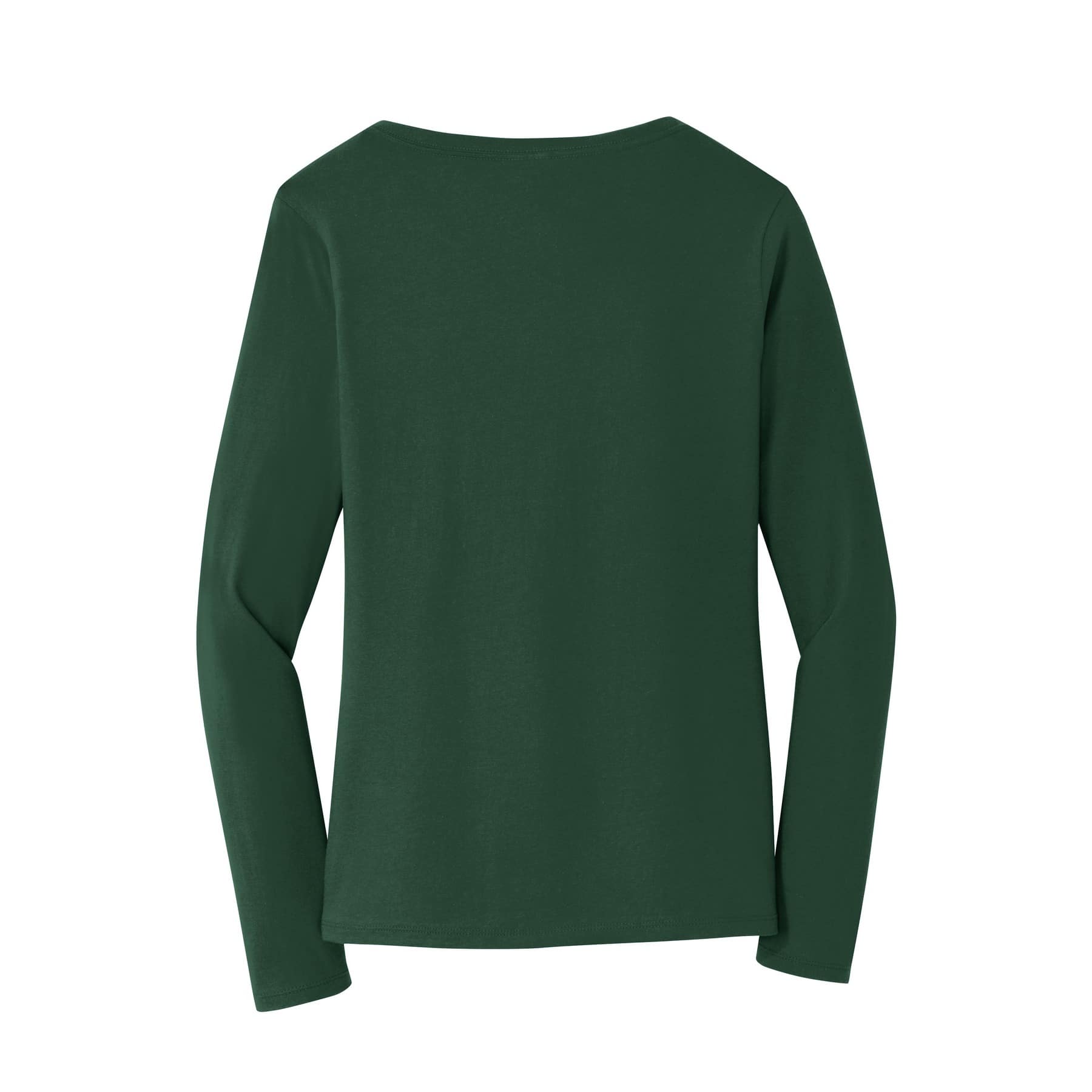 Port & Company® Fan Favorite™ Colors Long Sleeve Ladies V-Neck T-Shirt