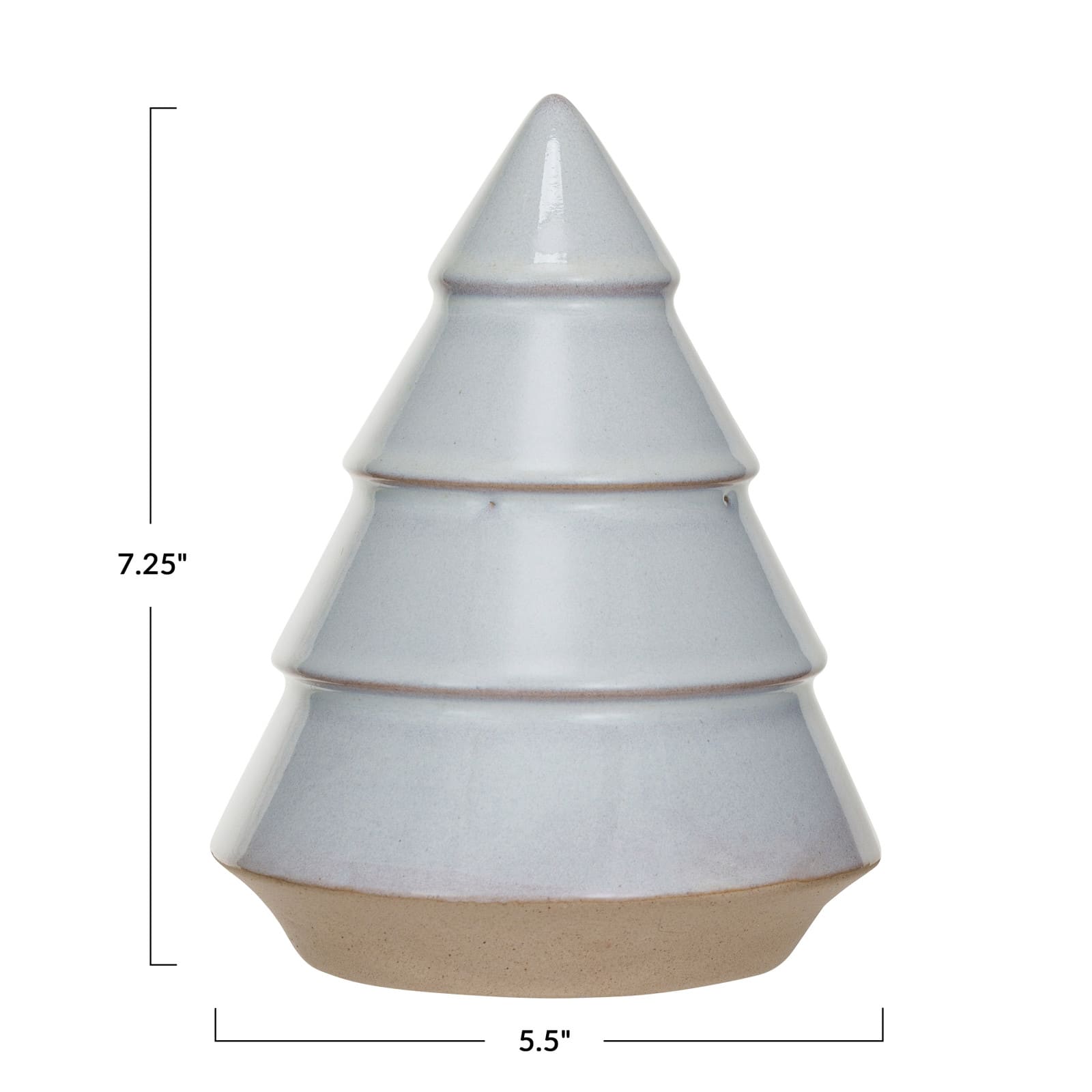 Hello Honey® 7.25" Large White Decorative Unglazed Stoneware Tree