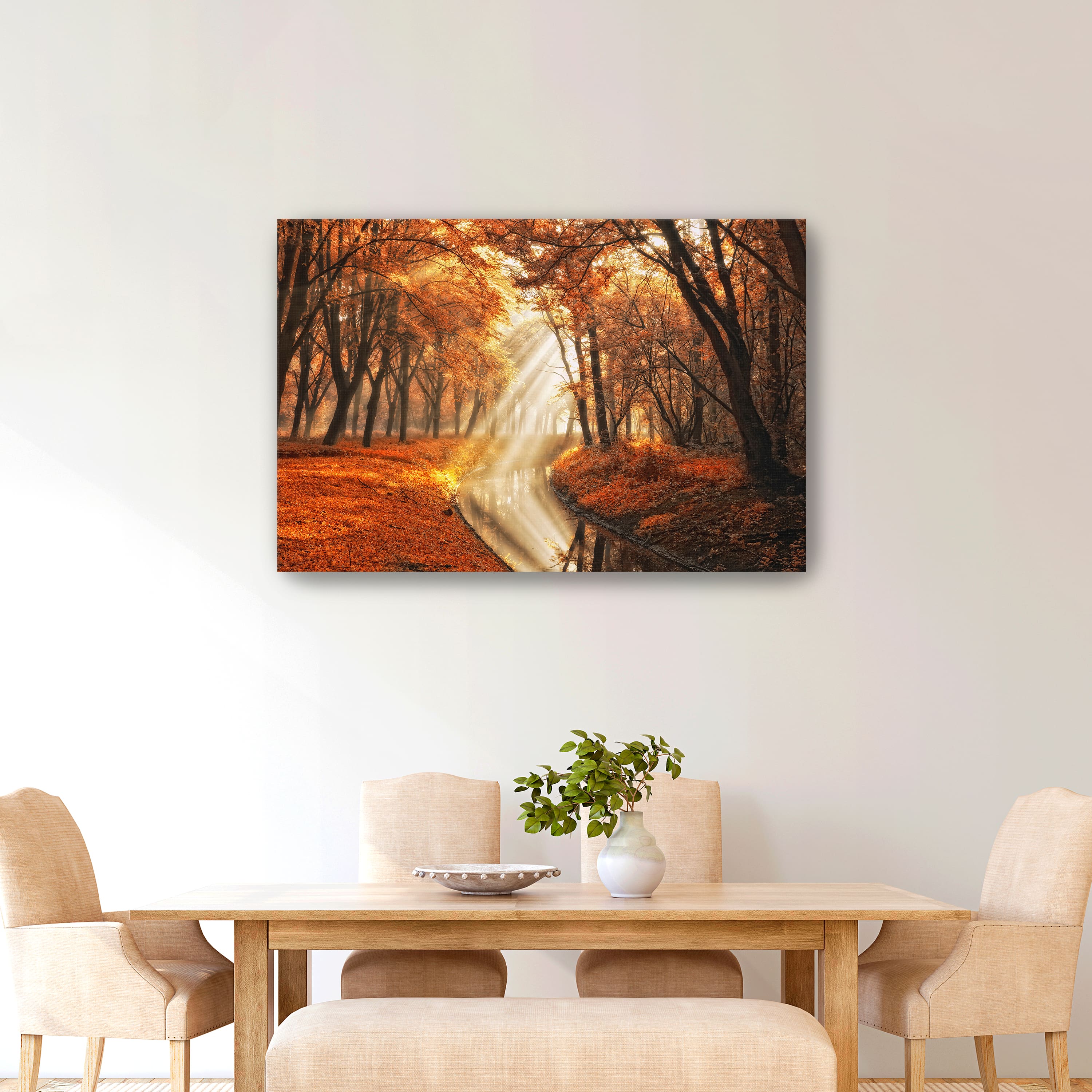 Little Black Duck Canvas Giclee